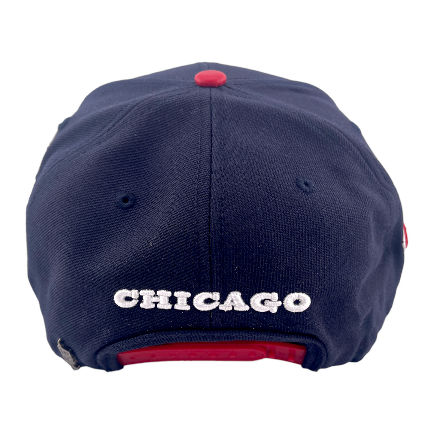 Pro Standard Chicago White Sox Double Front Logo Patch MLB Navy Snapback Hat Cap