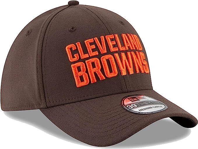 New Era Cleveland Browns NFL Team Classic 39Thirty Stretch Fit Hat Size S-XL
