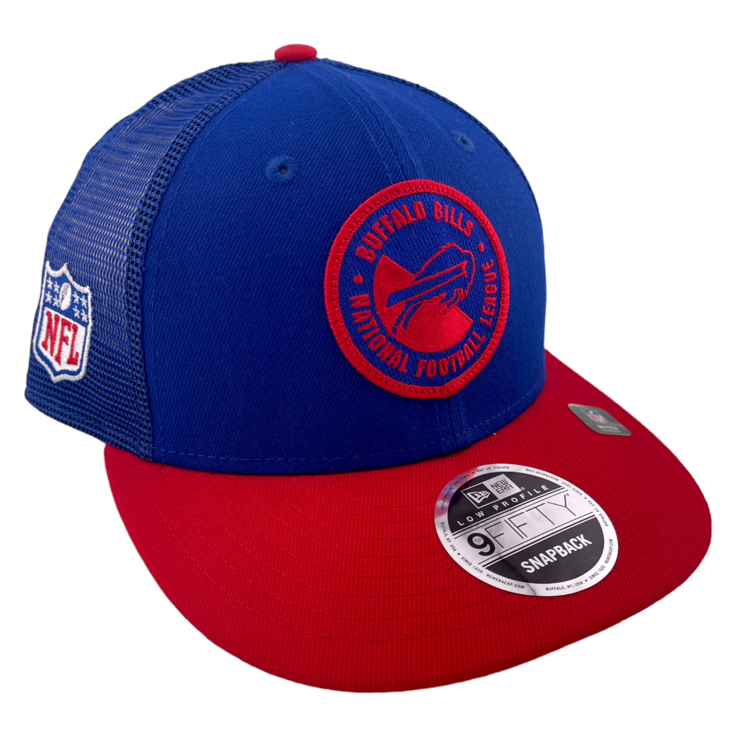 New Era Buffalo Bills NFL 2023 Sideline 9FIFTY Low Profile Mesh Snapback Hat Cap