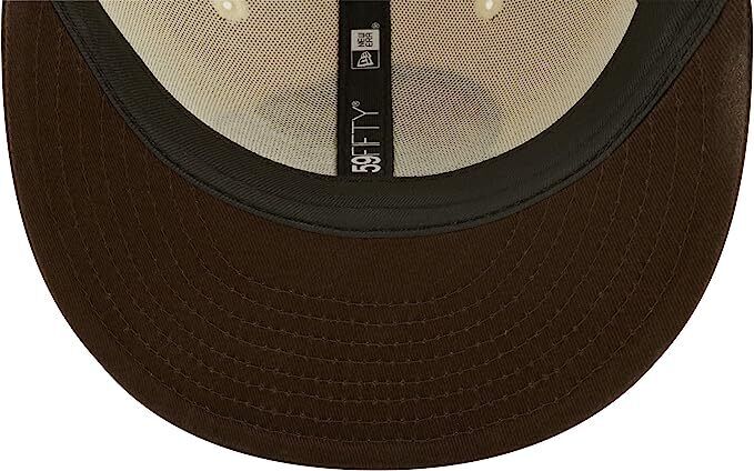 New Era Cleveland Browns 2022 Sideline NFL Cream 59FIFTY Fitted Hat Cap