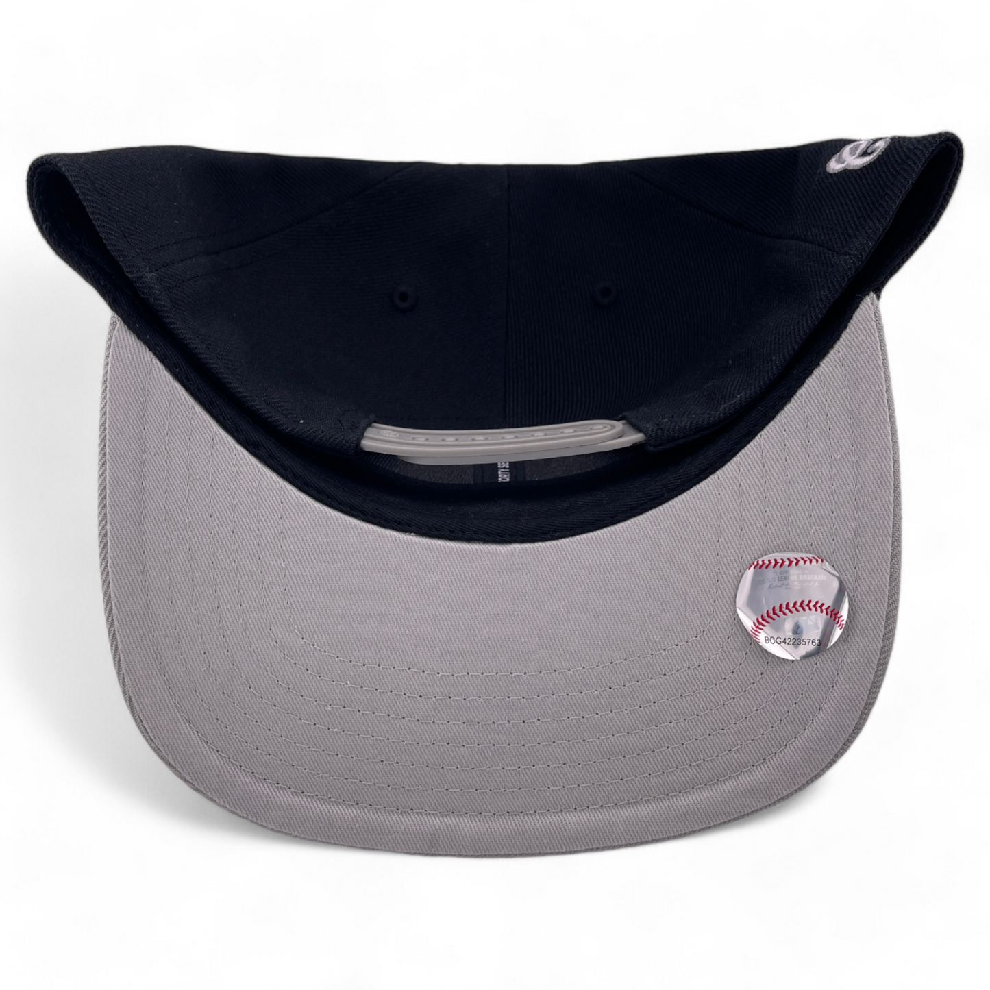 '47 Brand Chicago White Sox Cooperstown Black/Grey Captain Snapback Hat Cap