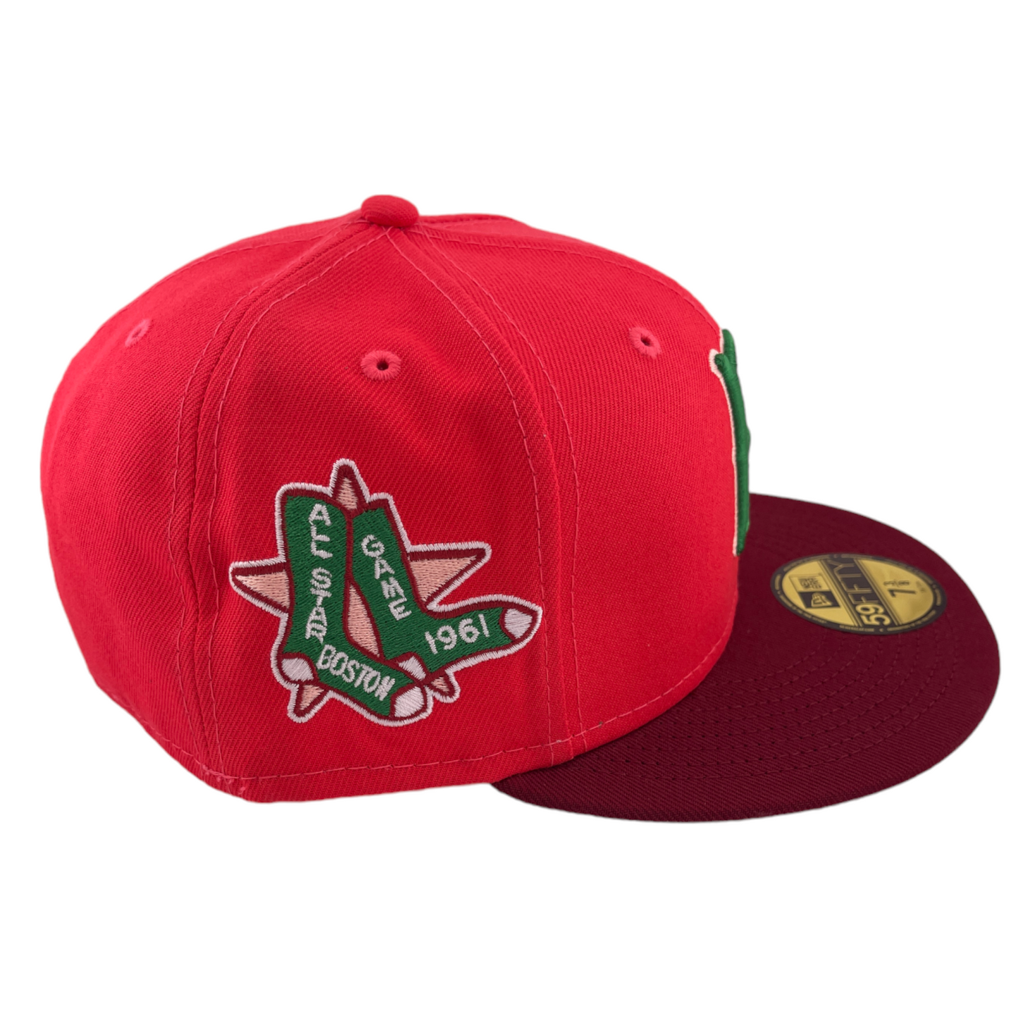 New Era Boston Red Sox MLB 1961 All-Star Game Watermelon Pack 59Fifty Fitted Hat