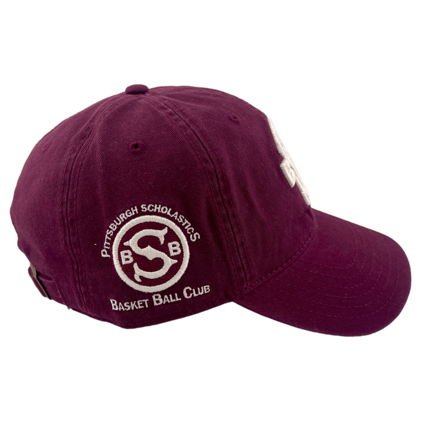 Physical Culture Pittsburgh Scholastics Black Fives NLB Adjustable Dad Hat Cap