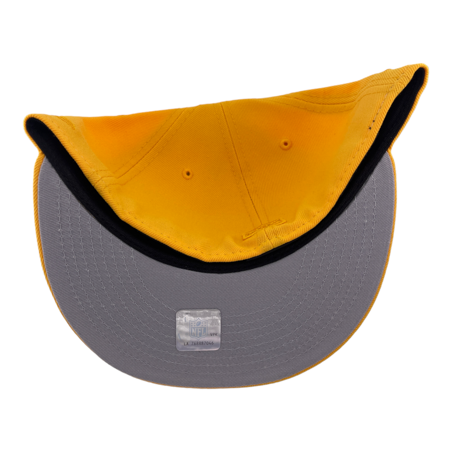 New Era Pittsburgh Steelers Super Bowl XLIII Tonal Yellow 59FIFTY Fitted Hat Cap
