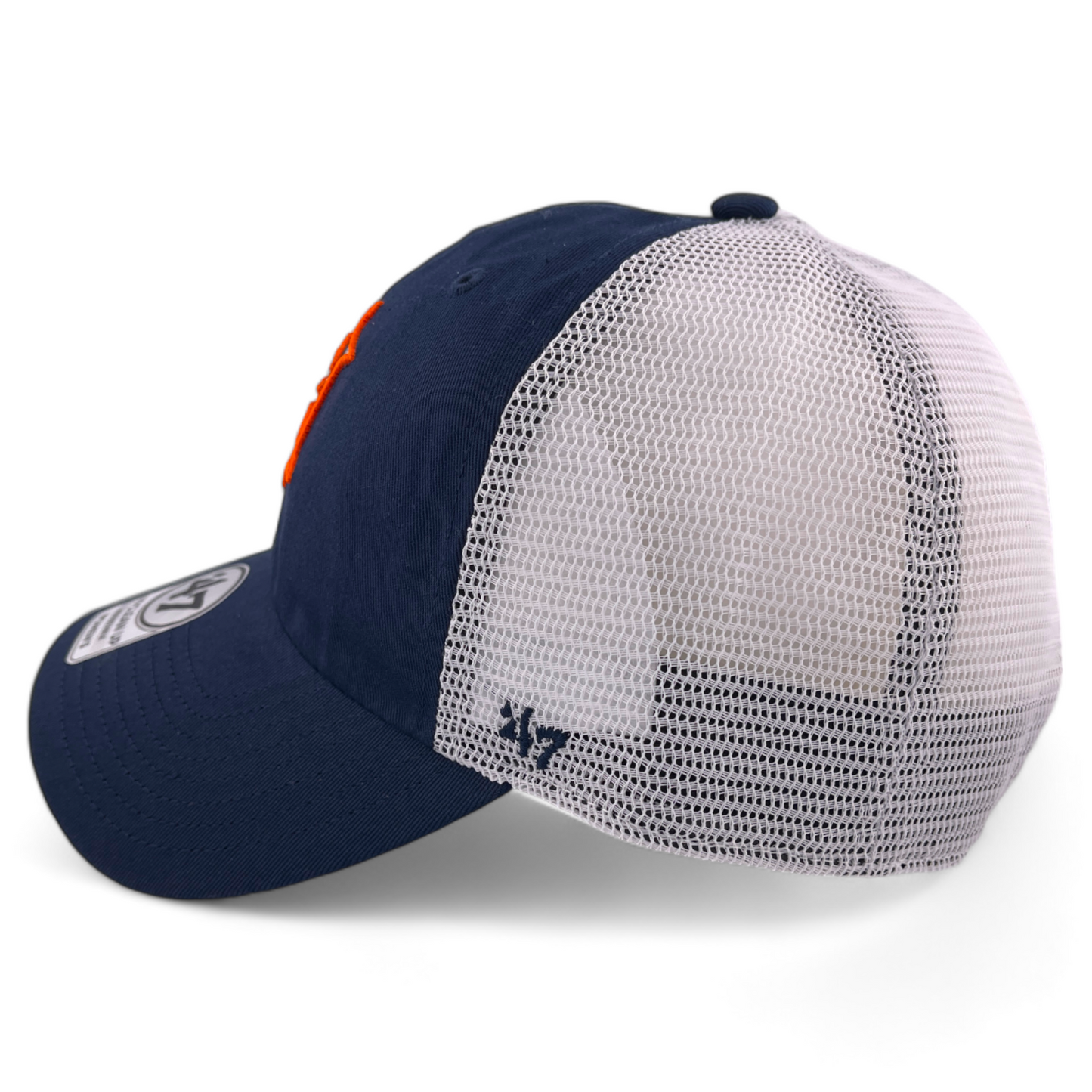'47 Brand Detroit Tigers MLB Glitzy Women's Clean Up Mesh Snapback Dad Hat Cap