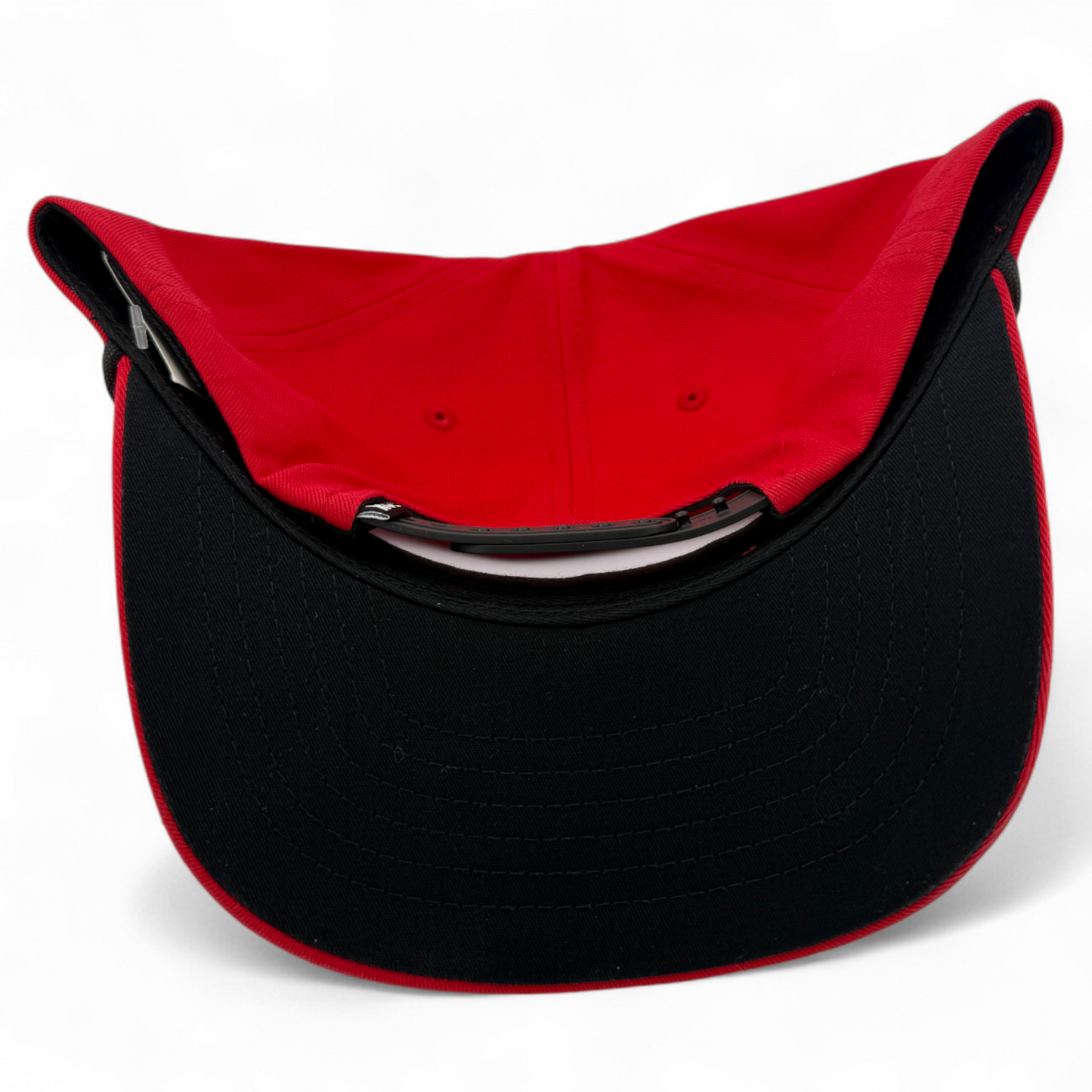 NWT Fox Racing Fox Head Logo Rope A-Frame Red Adjustable Snapback Hat Cap