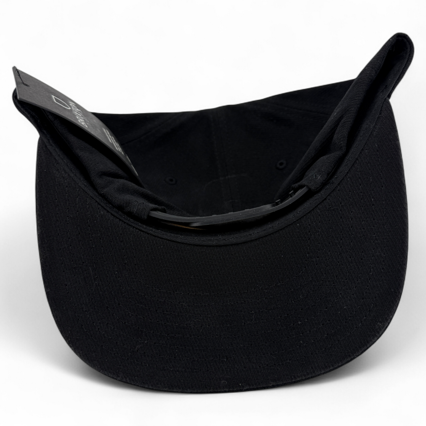 Brixton Company Canyon MP Cotton Black A-Frame Snapback Adjustable Hat Cap