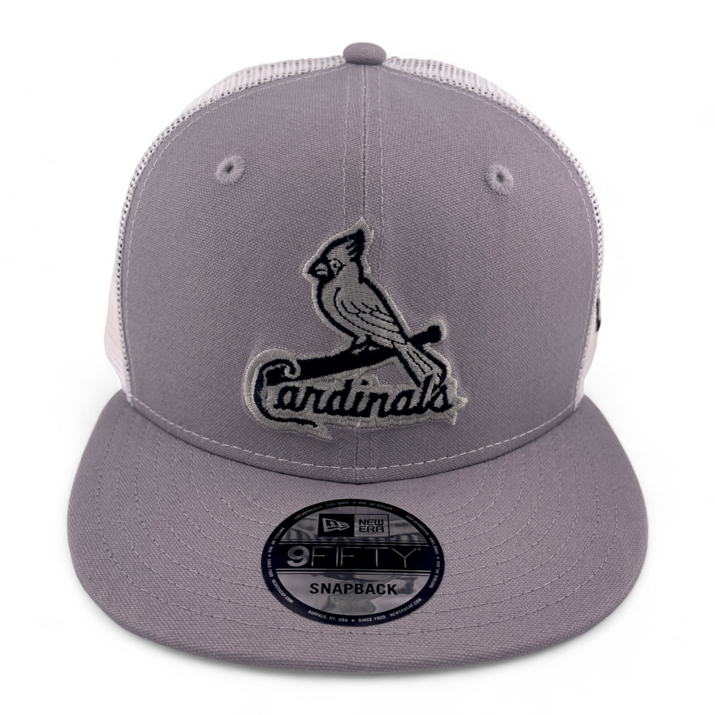 New Era St. Louis Cardinals MLB Gray Matter 9FIFTY Mesh Back Snapback Hat Cap