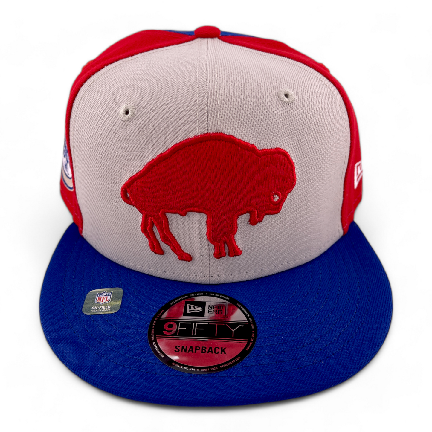 New Era Buffalo Bills NFL 2023 Sideline Historic Logo 9FIFTY Snapback Hat Cap