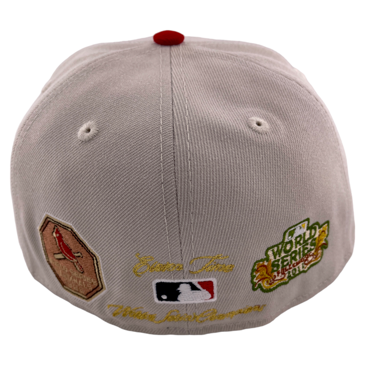 New Era St. Louis Cardinals MLB World Class Letterman Rear 59Fifty Fitted Hat Cap