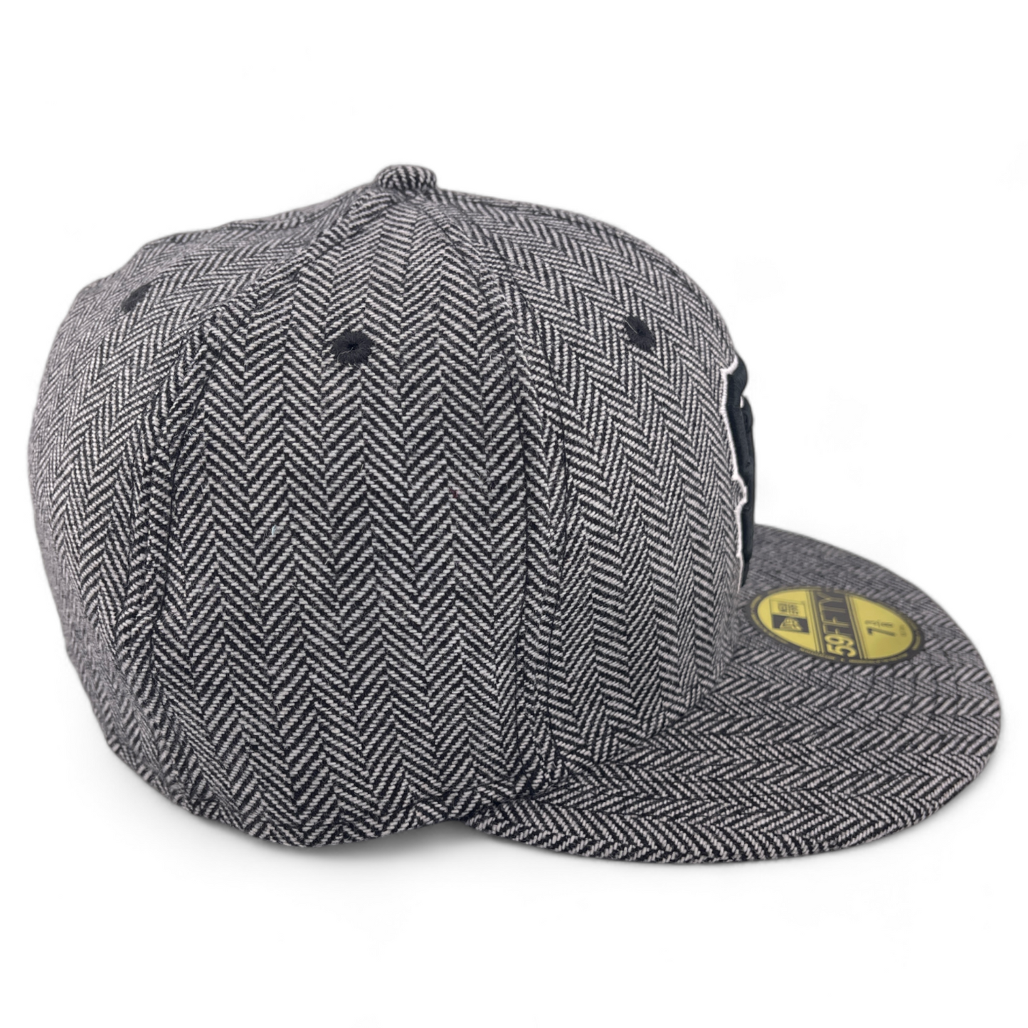 New Era San Francisco Giants MLB Black/White Tweed Pack 59Fifty Fitted Hat Cap