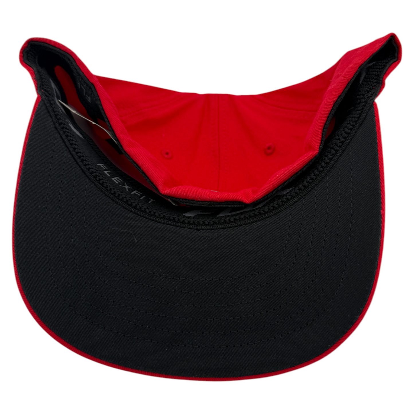 Fox Racing Optical Fox Head Red Sport A-Frame Stretch Flexfit Flex Fit Hat Cap