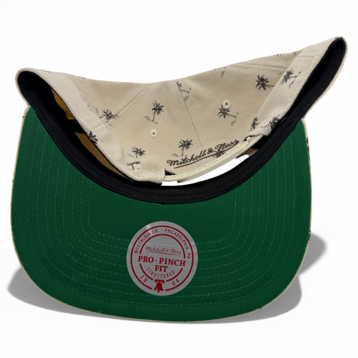 Mitchell & Ness San Diego Padres Palm A-Frame Pro Pinch Fit Snapback Adjustable