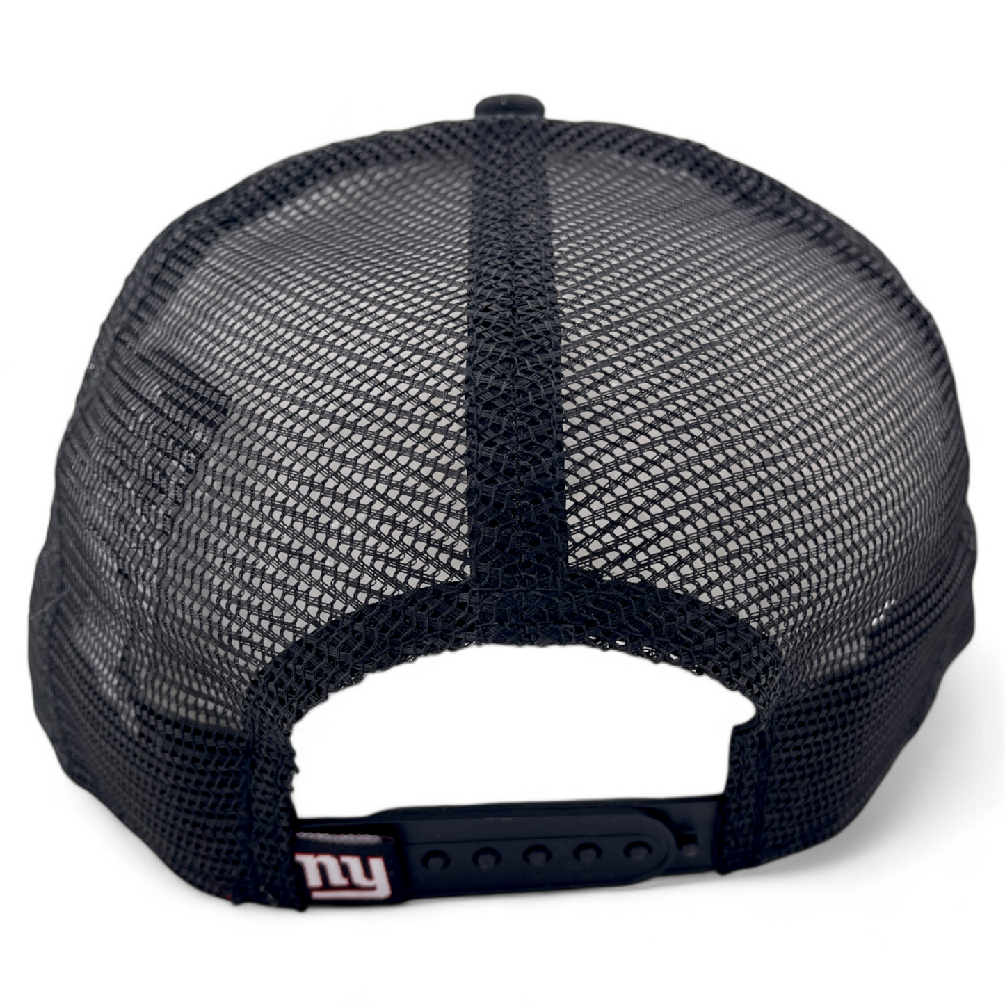 New Era New York Giants NFL Black Forum 9Fifty Mesh Back Trucker Snapback Hat