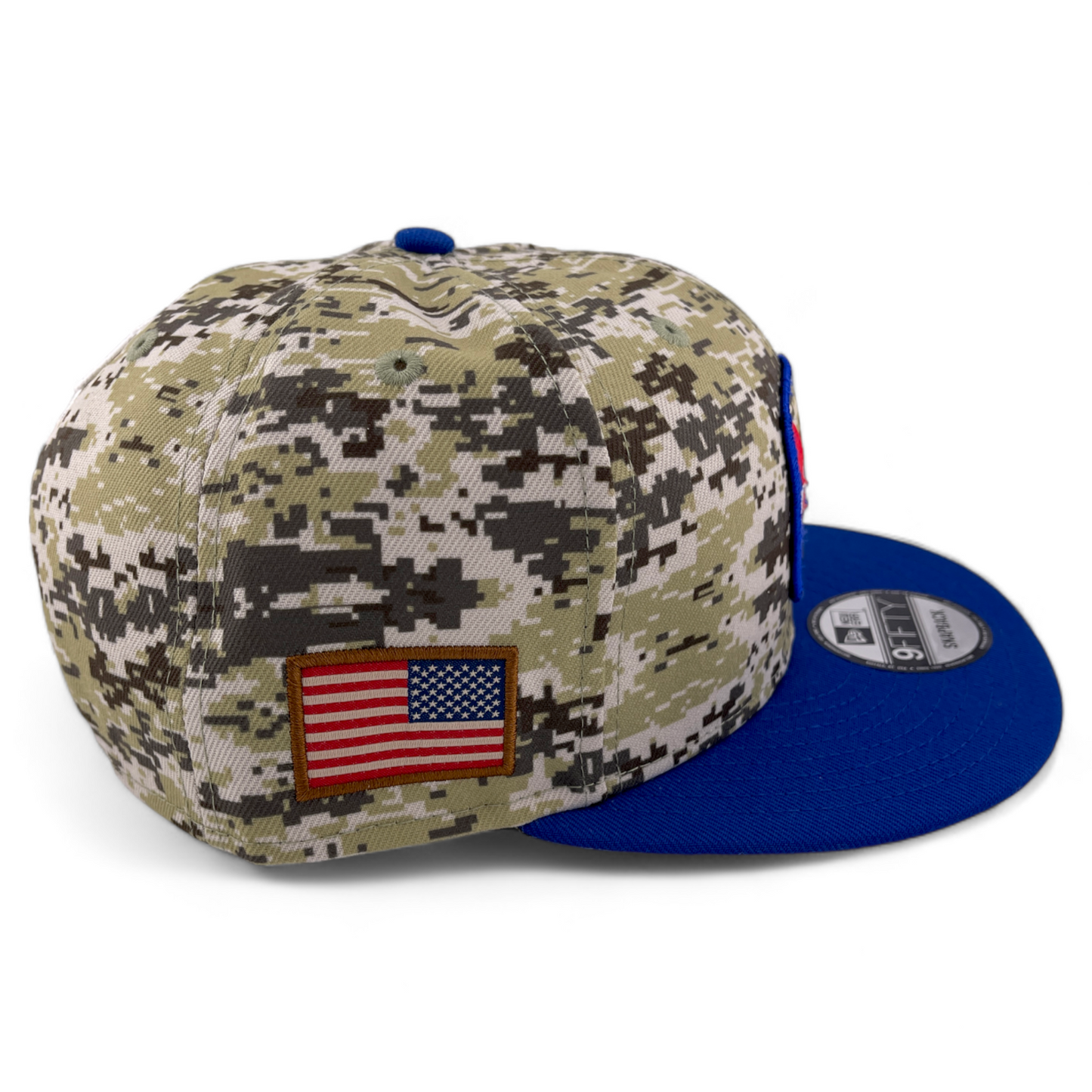 New Era Buffalo Bills NFL 2023 Salute to Service Camo 9Fifty Snapback Hat Cap