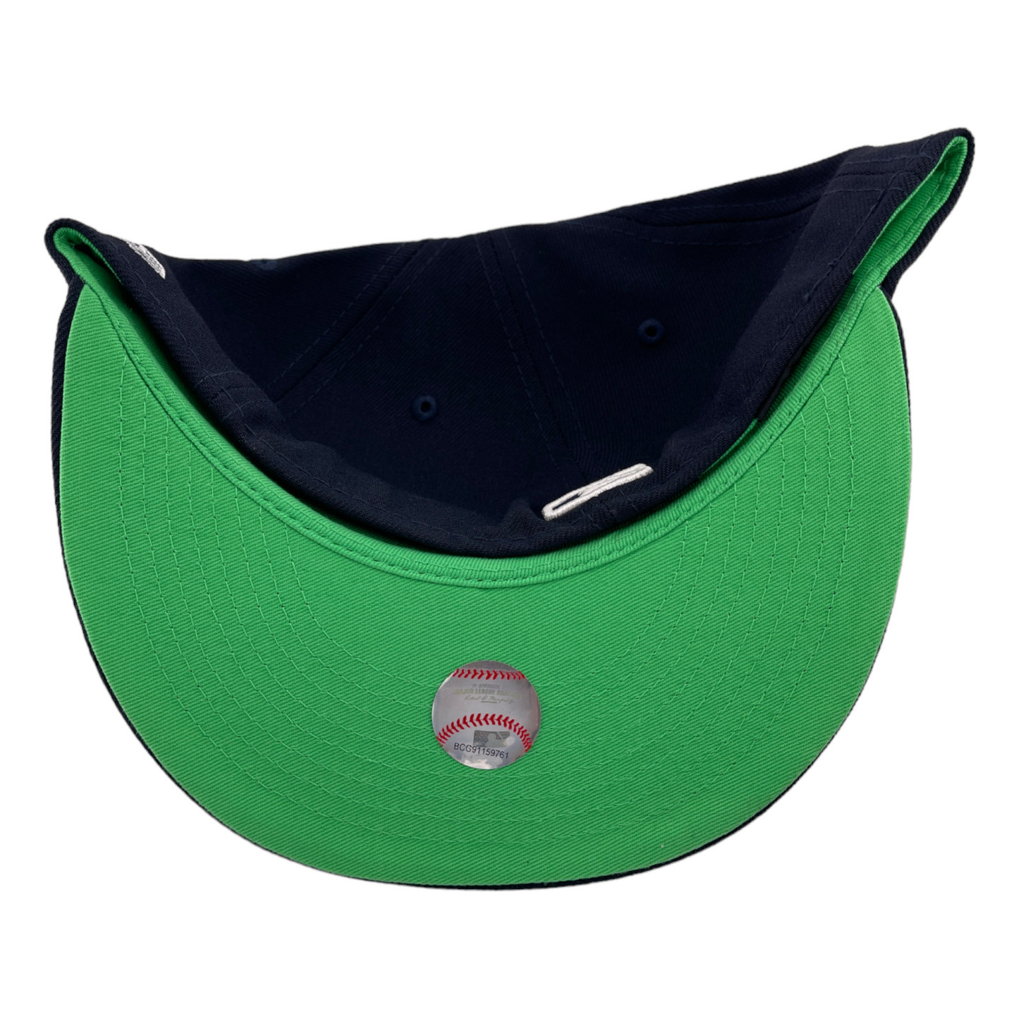 New Era Atlanta Braves 1995 World Series Navy Blue/Green UV 59FIFTY Fitted Hat