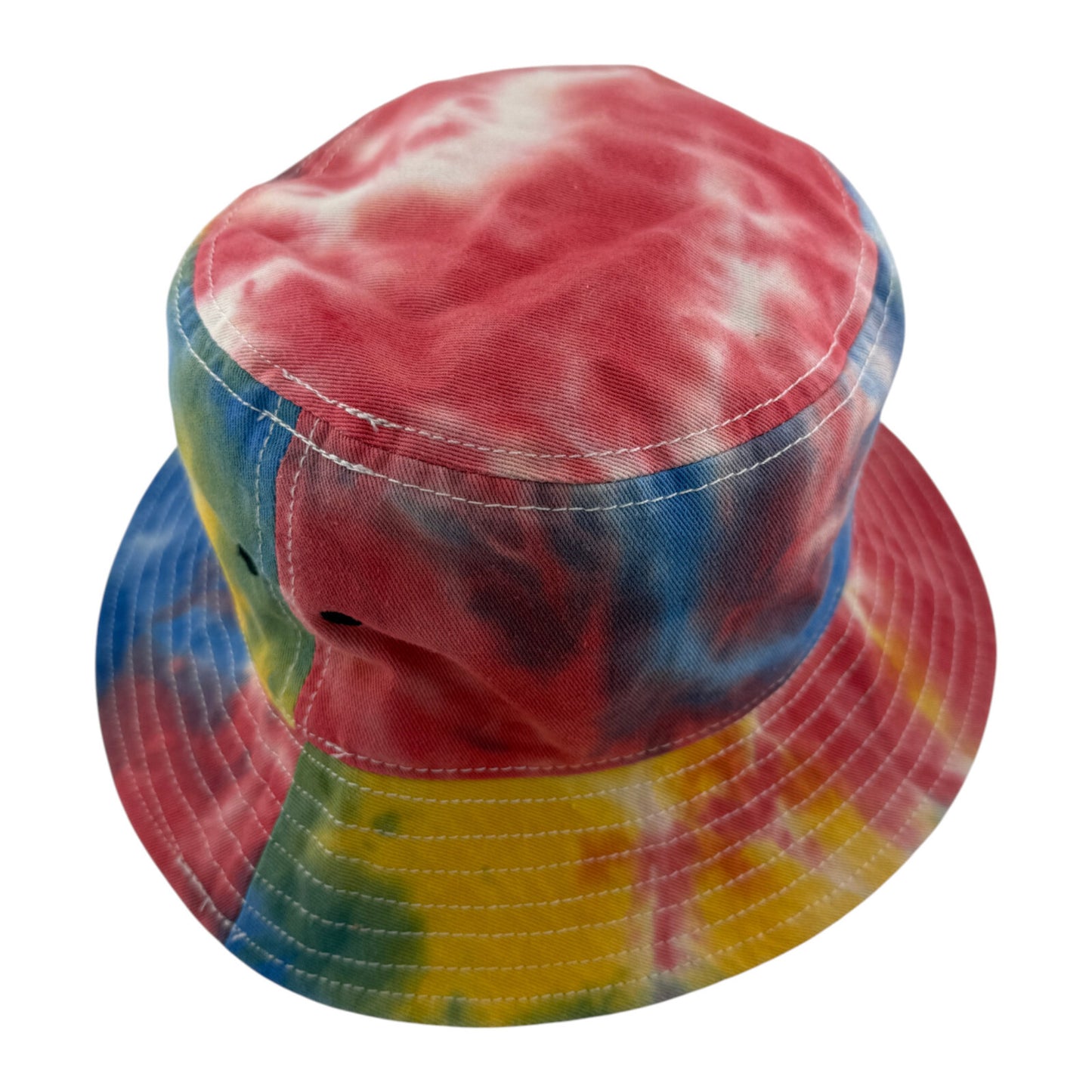 The Game GB493 Newport Tie Dye Black Rainbow Boonie Bucket Hat Cap Adult OSFA