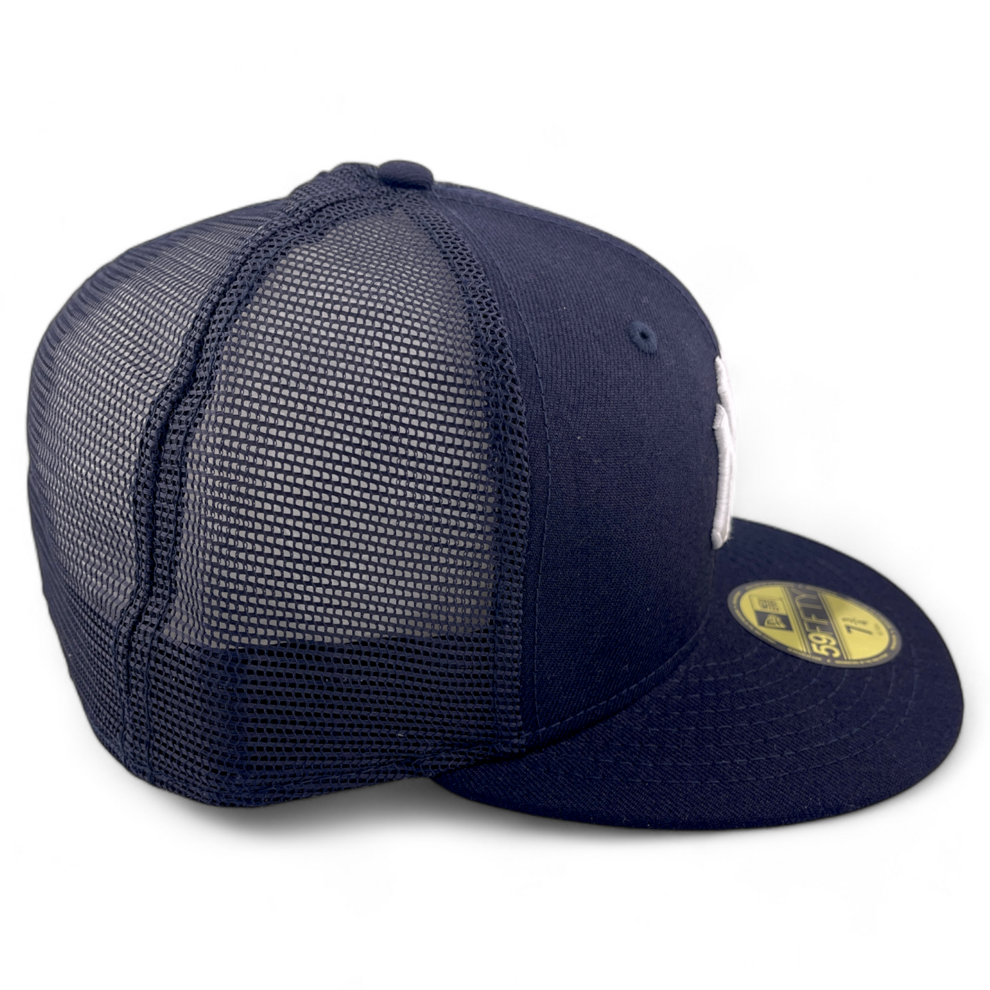 New Era New York Yankees MLB 2023 Batting Practice Mesh Back 59Fifty Fitted Hat Cap