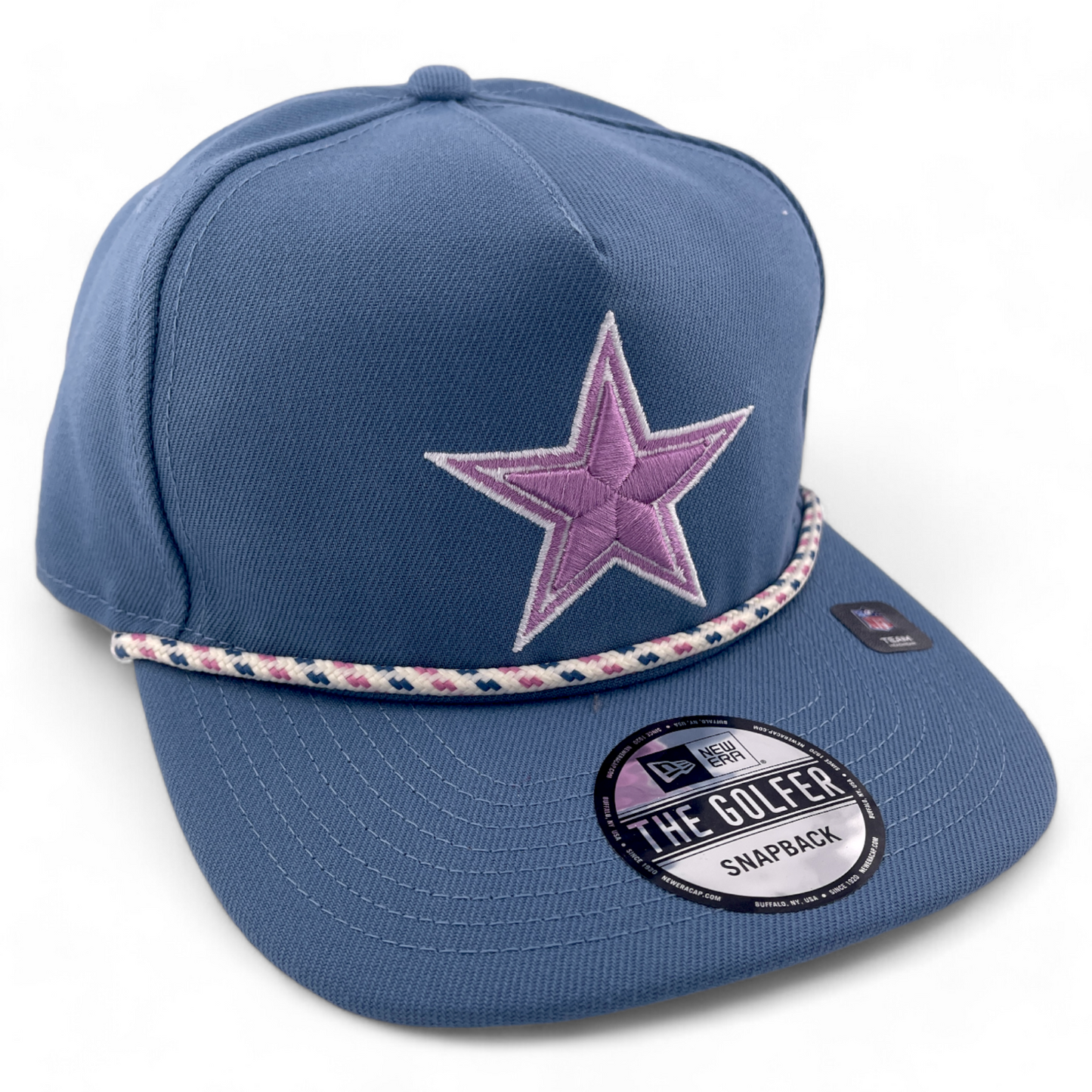 New Era Dallas Cowboys NFL The Golfer Rope Golf A-Frame Snapback Adjustable Hat