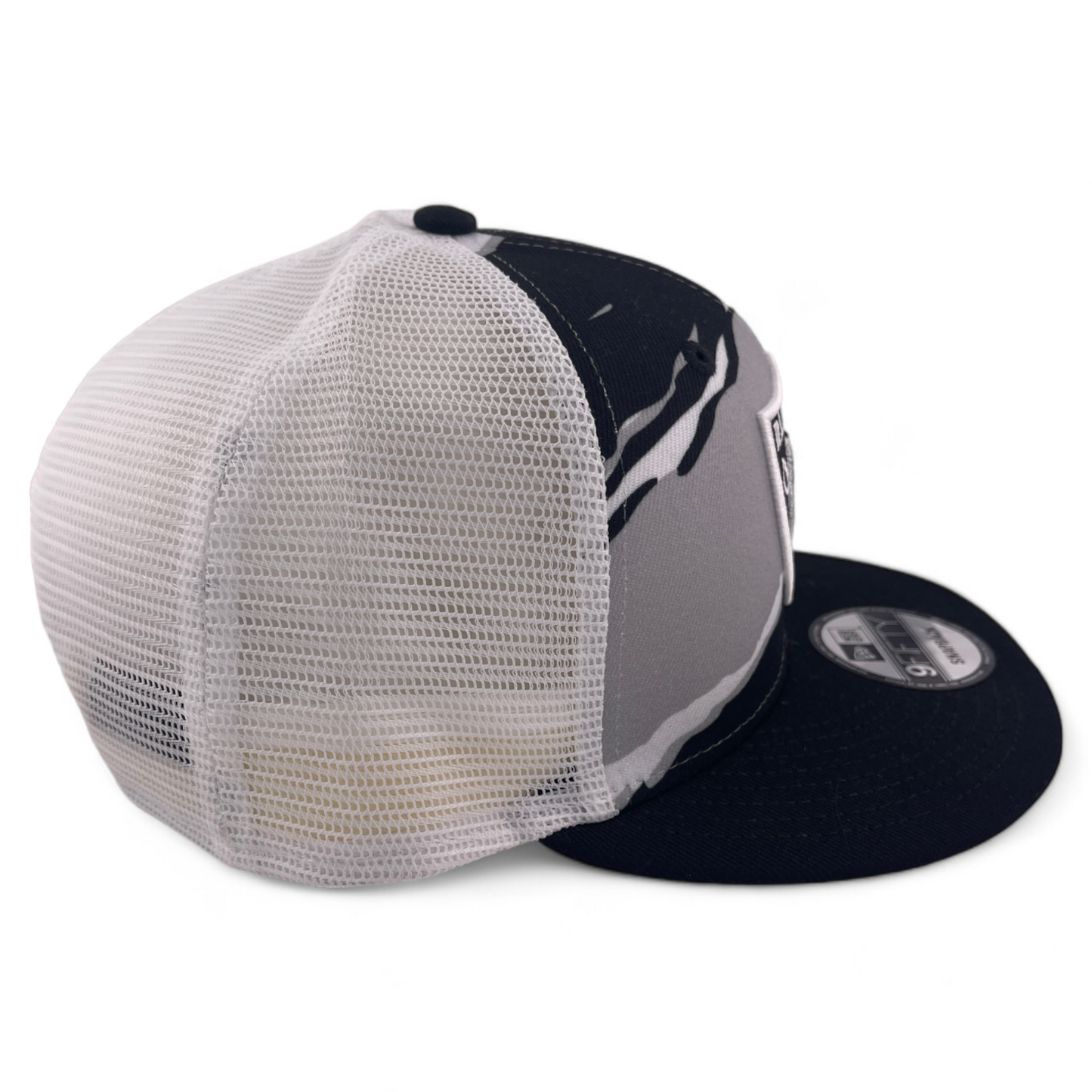 New Era Las Vegas Raiders NFL Tear Trucker 9FIFTY Mesh Back Snapback Hat Cap
