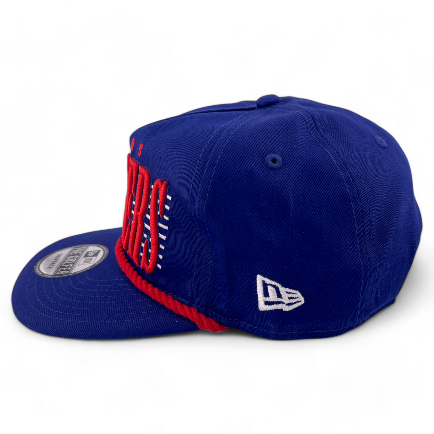 New Era Texas Rangers MLB The Golfer Line Rope A-Frame Snapback Adjustable Hat