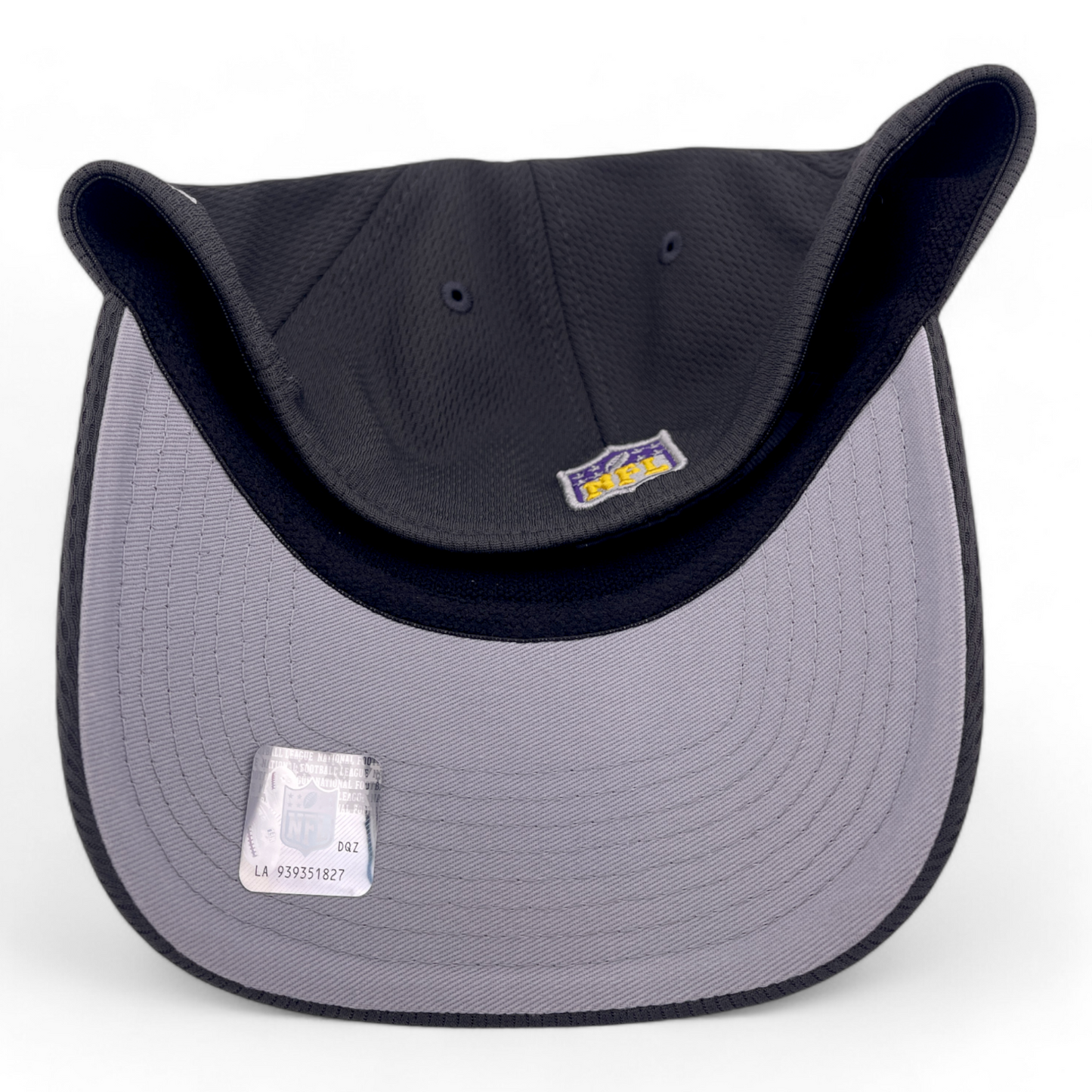 New Era Minnesota Vikings NFL 2024 Draft Graphite Grey 39Thirty Flex Fit Hat