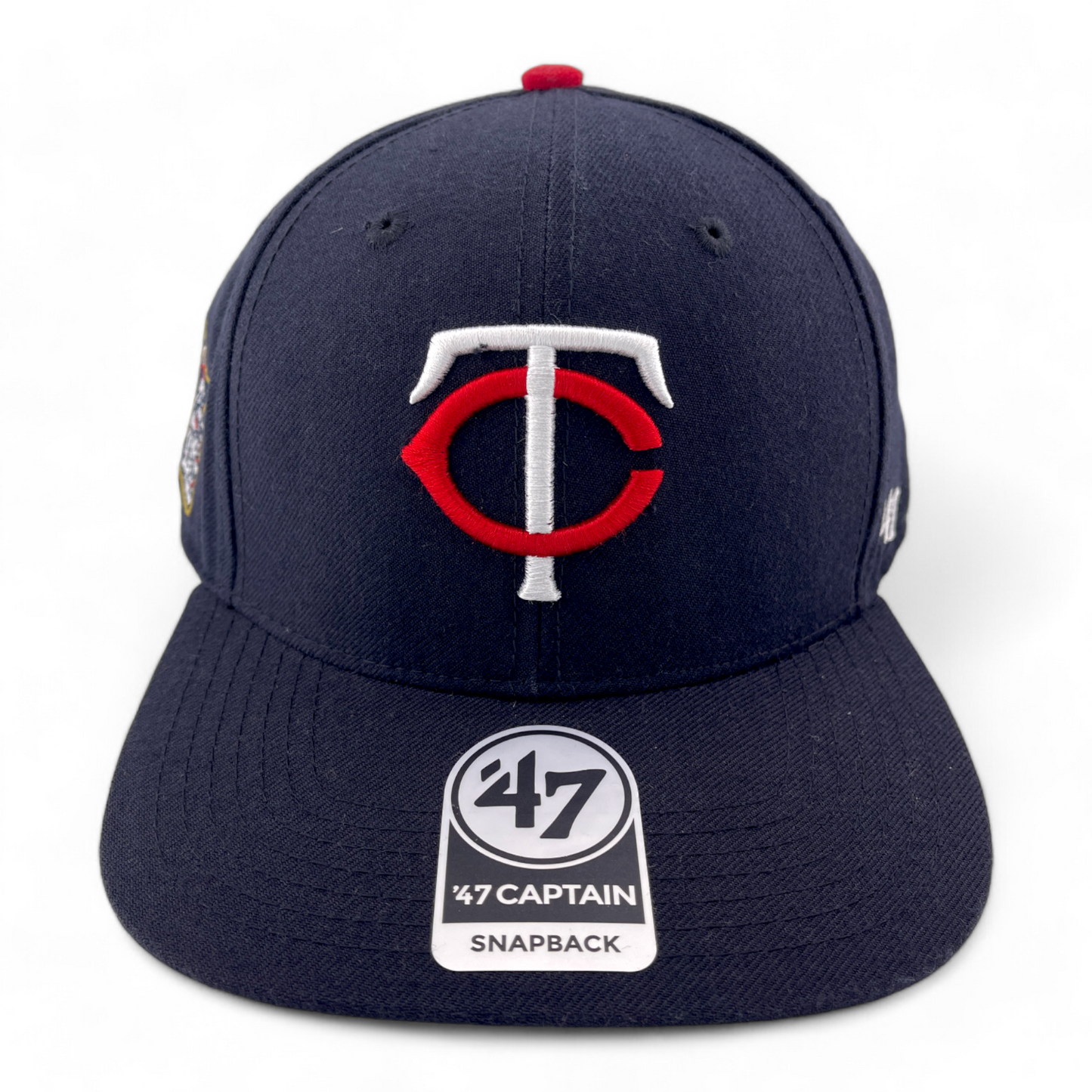 '47 Brand Minnesota Twins MLB Cooperstown Sureshot Navy Captain Snapback Hat Cap