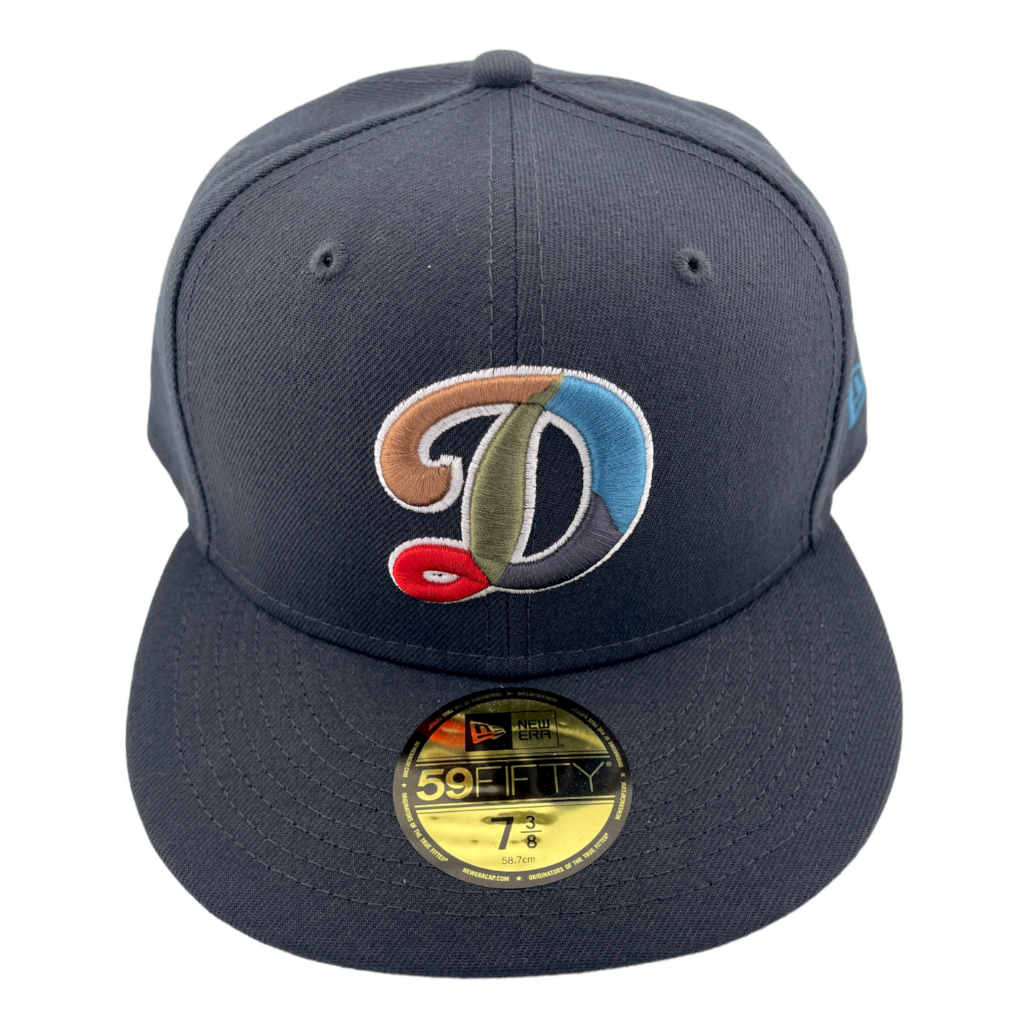 New Era Los Angeles Dodgers Multi Color Pack Charcoal/Grey UV 59FIFTY Fitted Hat Cap