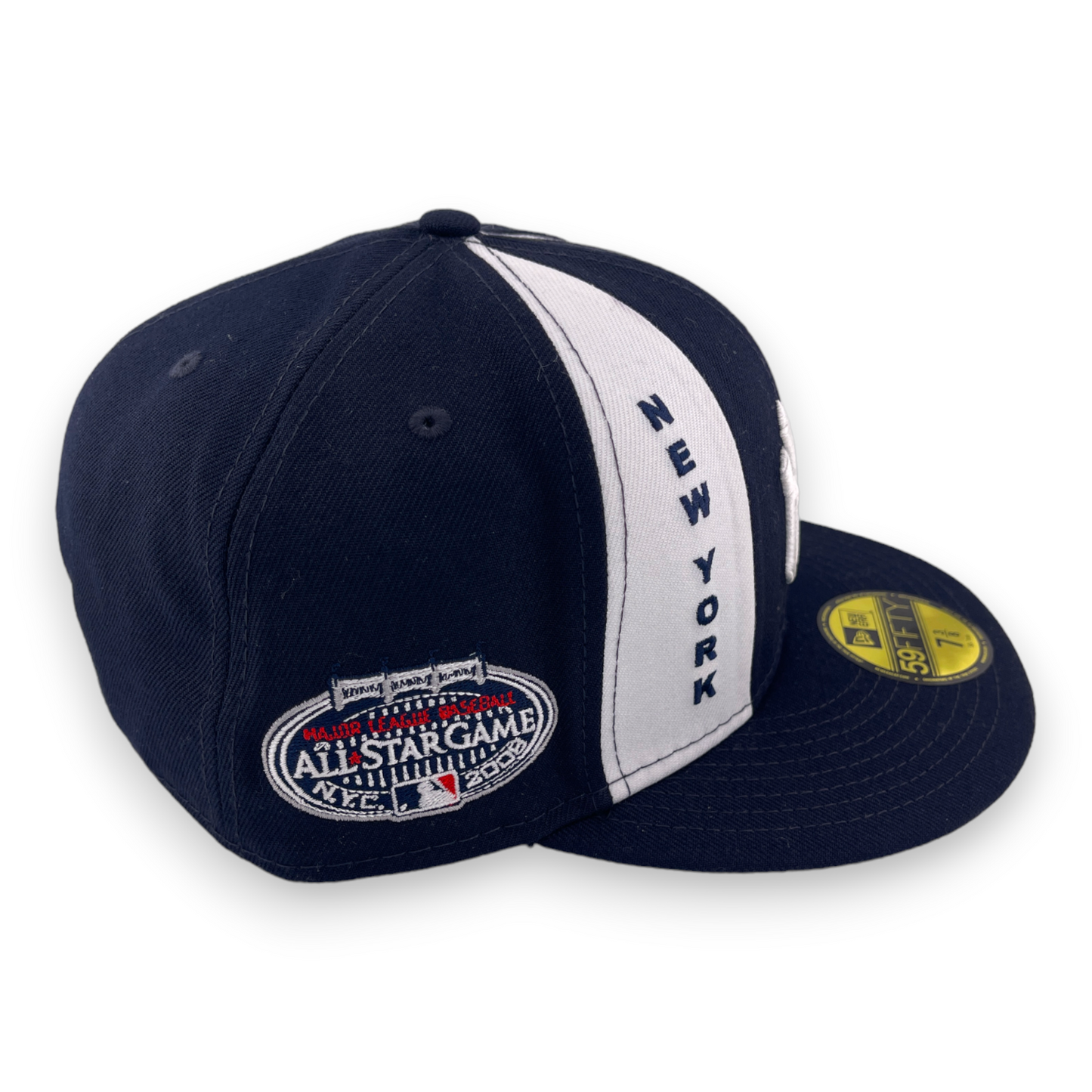 New Era New York Yankees 2008 All-Star Game Patch Pinwheel Blue 59FIFTY Hat Cap