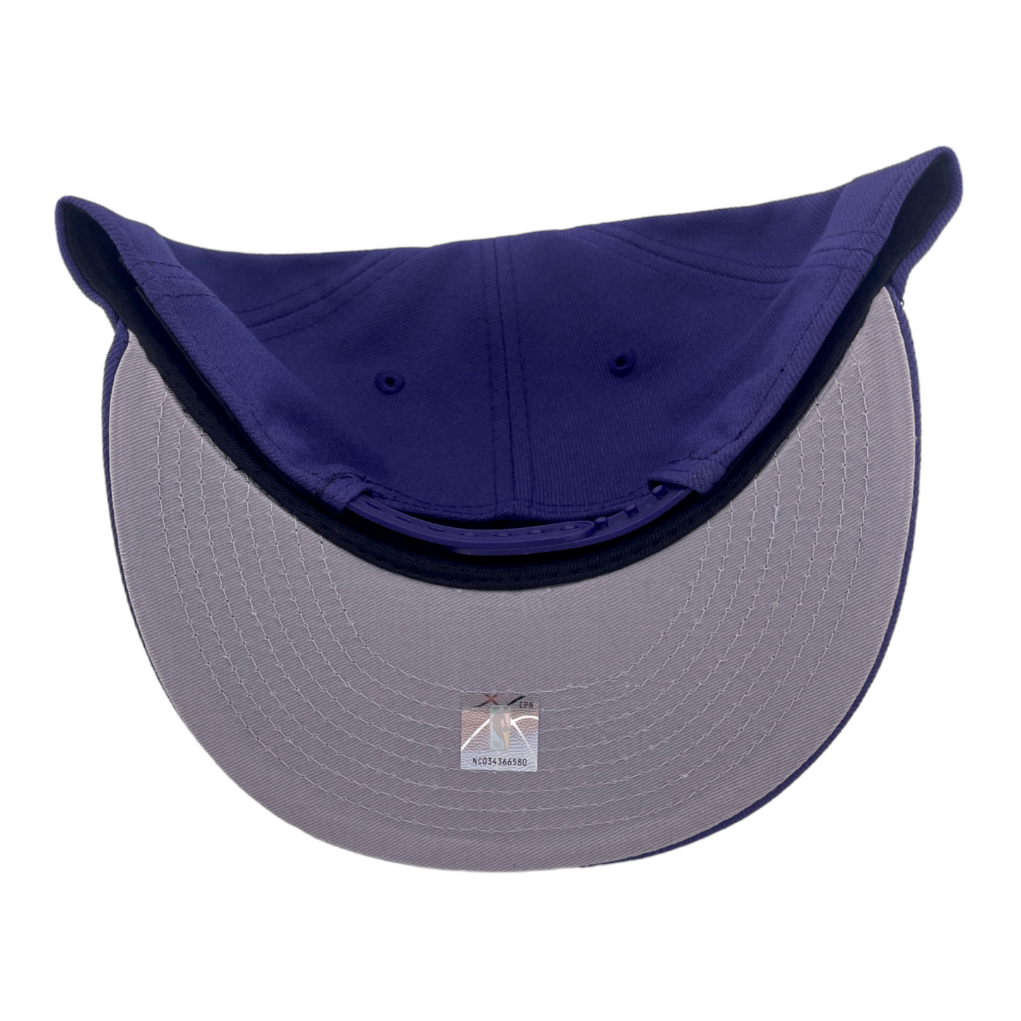 New Era Phoenix Suns Script Up Logo Purple/Grey UV NBA 9FIFTY Snapback Hat Cap