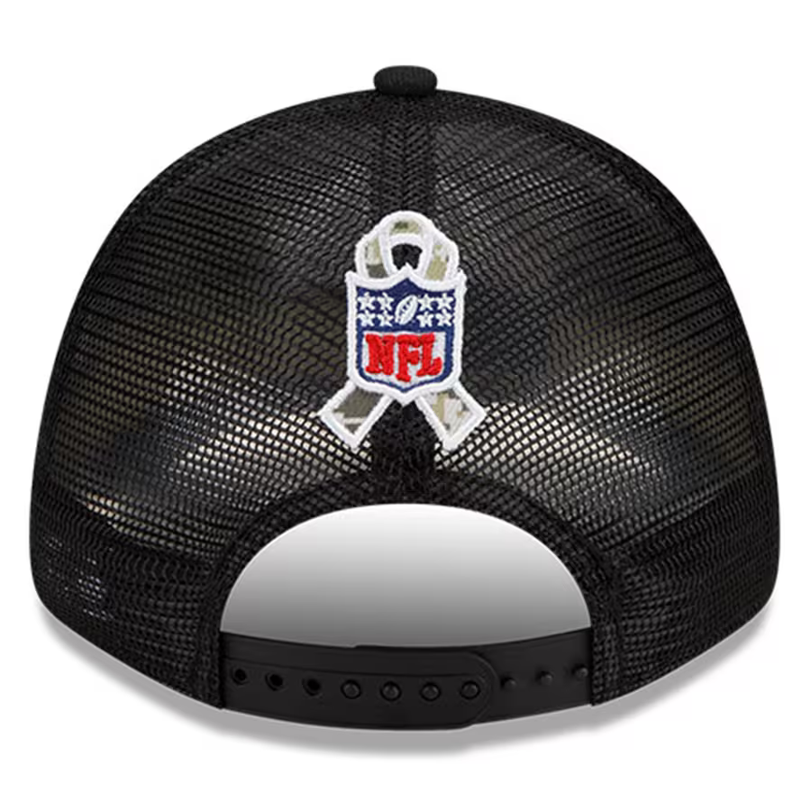 New Era Washington Football Team Salute to Service Camo 9Forty Snapback Hat Cap