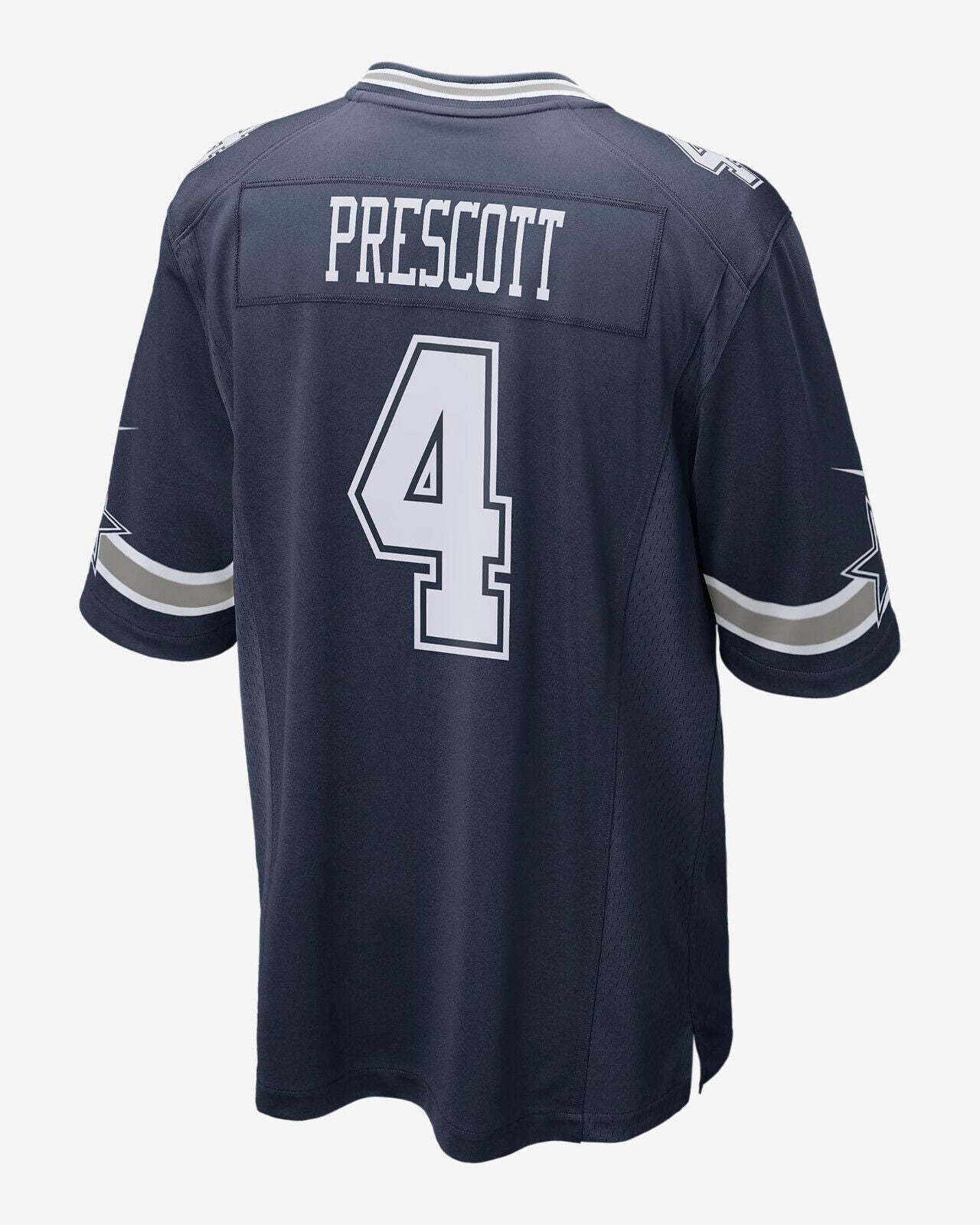 NEW Nike NFL Dallas Cowboys Dak Prescott #4 Away Game Jersey Navy Men's