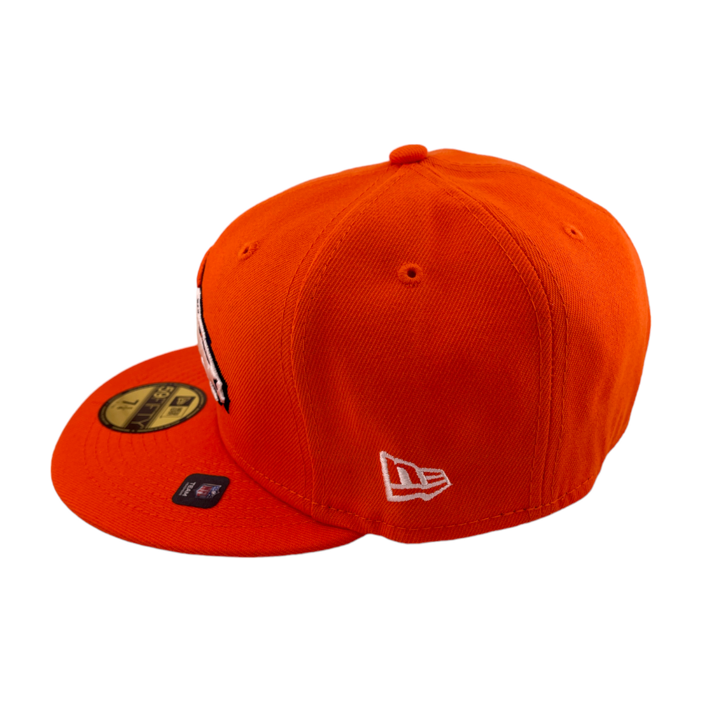 New Era Denver Broncos Super Bowl XXXIII Orange/Lime Green UV 59Fifty Fitted Hat Cap