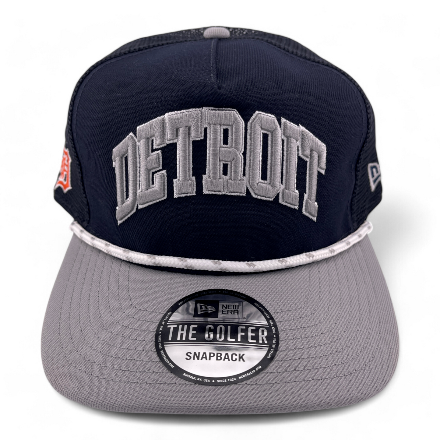 New Era Detroit Tigers MLB The Golfer Rope A-Frame Snapback Adjustable Hat Cap