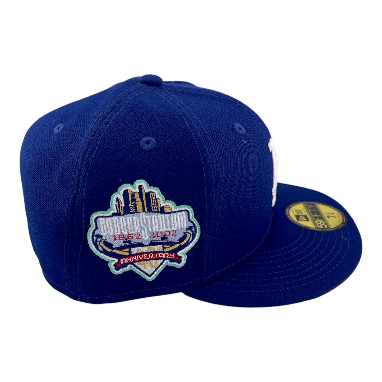 New Era Los Angeles Dodgers Stadium 40th Anniversary Patch Mint Pack 59FIFTY Hat Cap