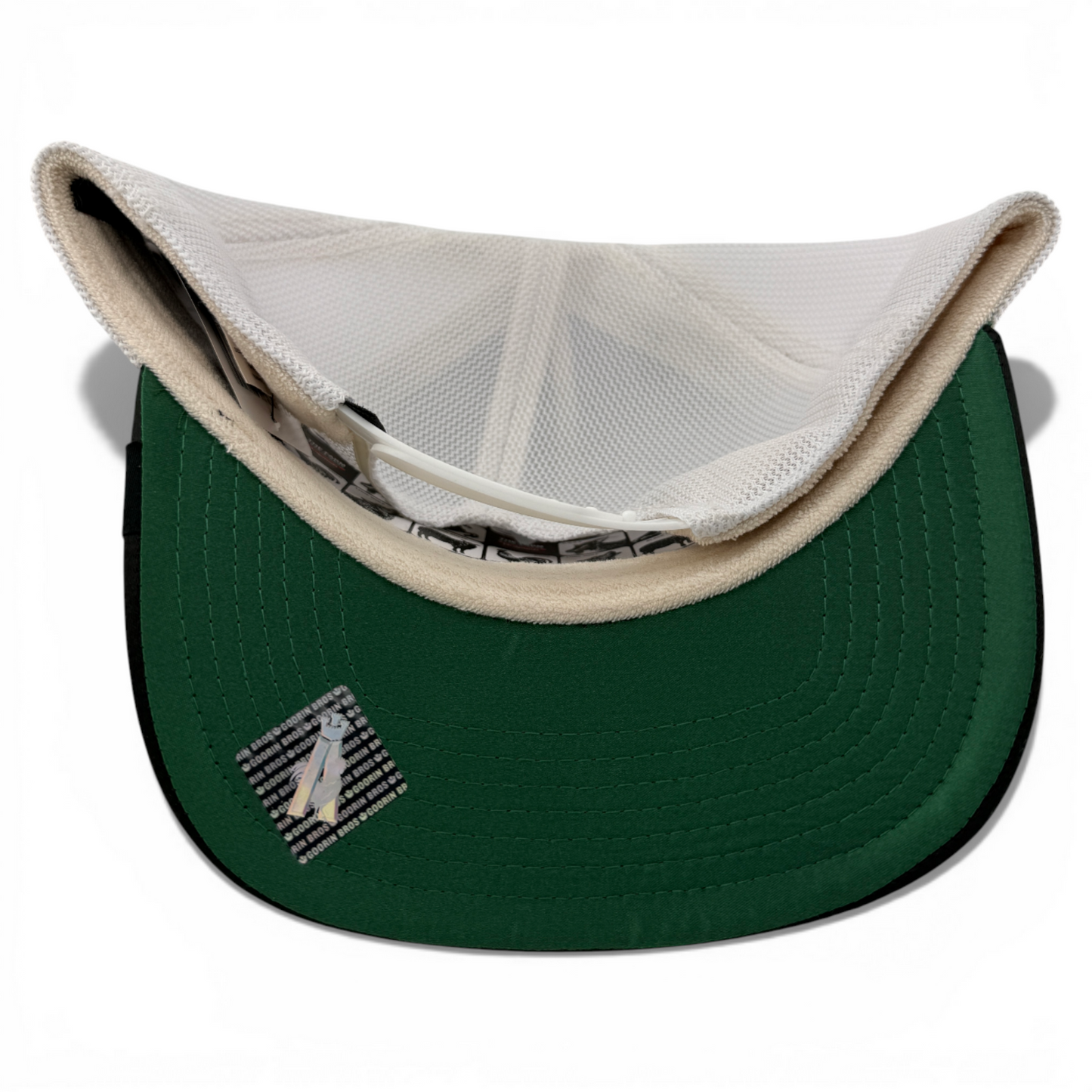 Goorin Bros Rizz Dolphin The Farm Satin Mesh Trucker Snapback Adjustable Hat Cap