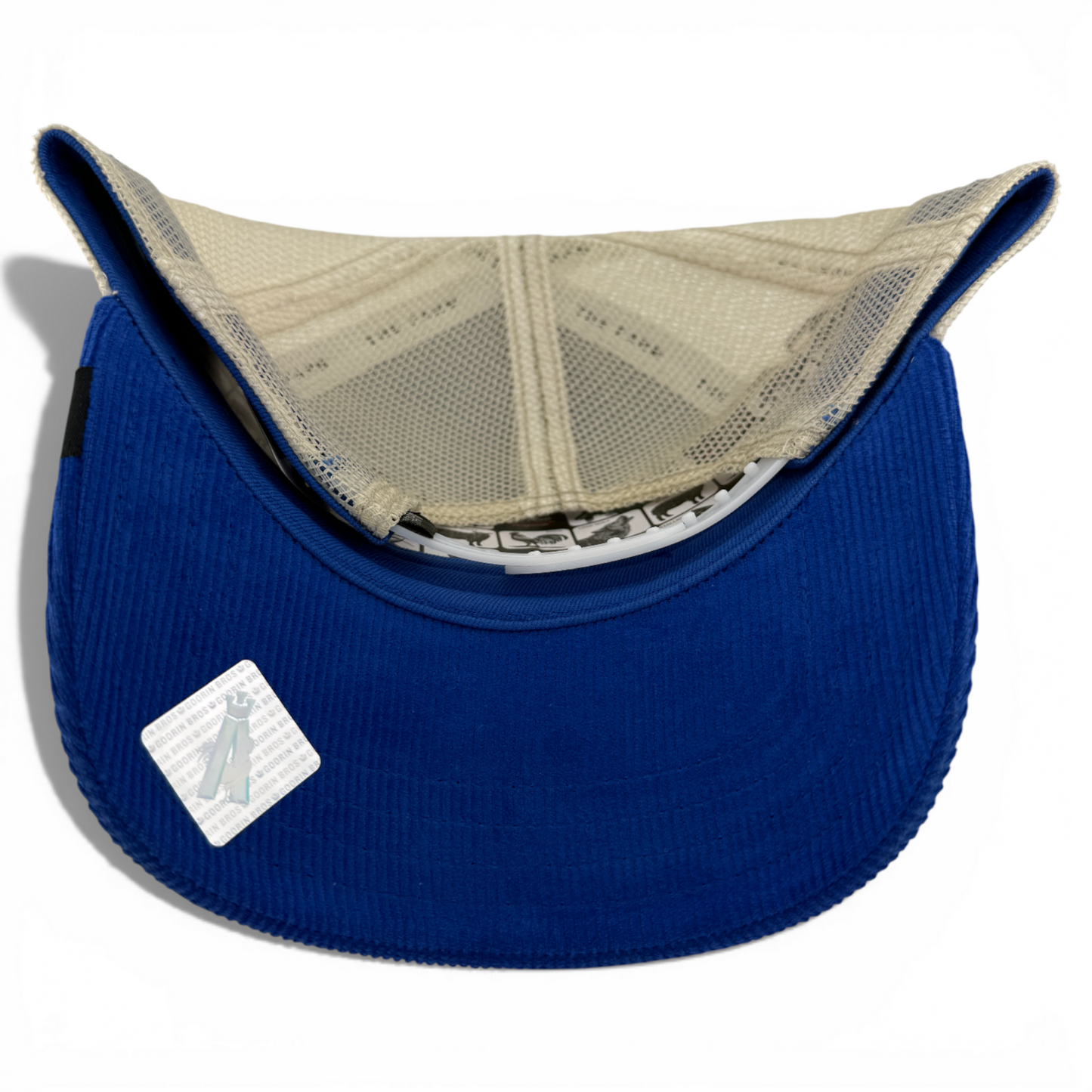 Goorin Bros The Stallion Farm Corduroy Mesh Trucker Snapback Adjustable Hat Cap