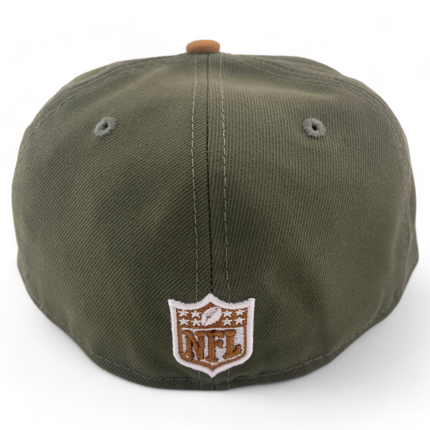 New Era Dallas Cowboys NFL 2-Tone Color Pack Olive/Brown 59Fifty Fitted Hat Cap