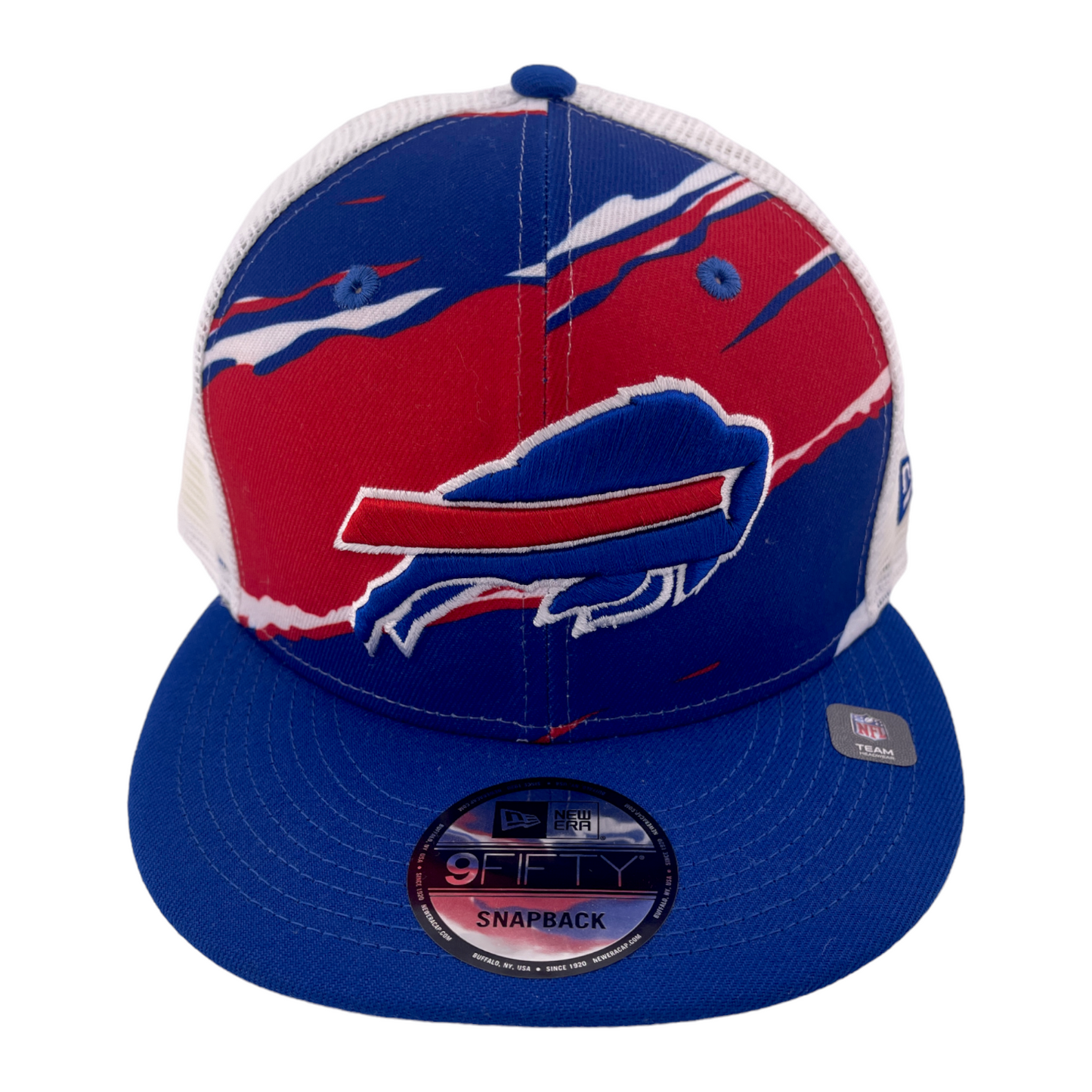 New Era Buffalo Bills NFL Tear Trucker 9FIFTY Mesh Back Snapback Hat Cap