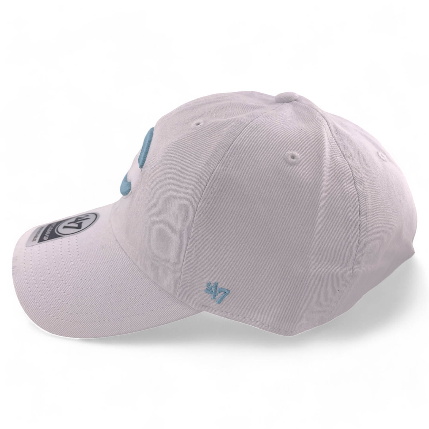 '47 Brand Cincinnati Reds MLB Mako Teal Blue Clean Up Adjustable Dad Hat Cap