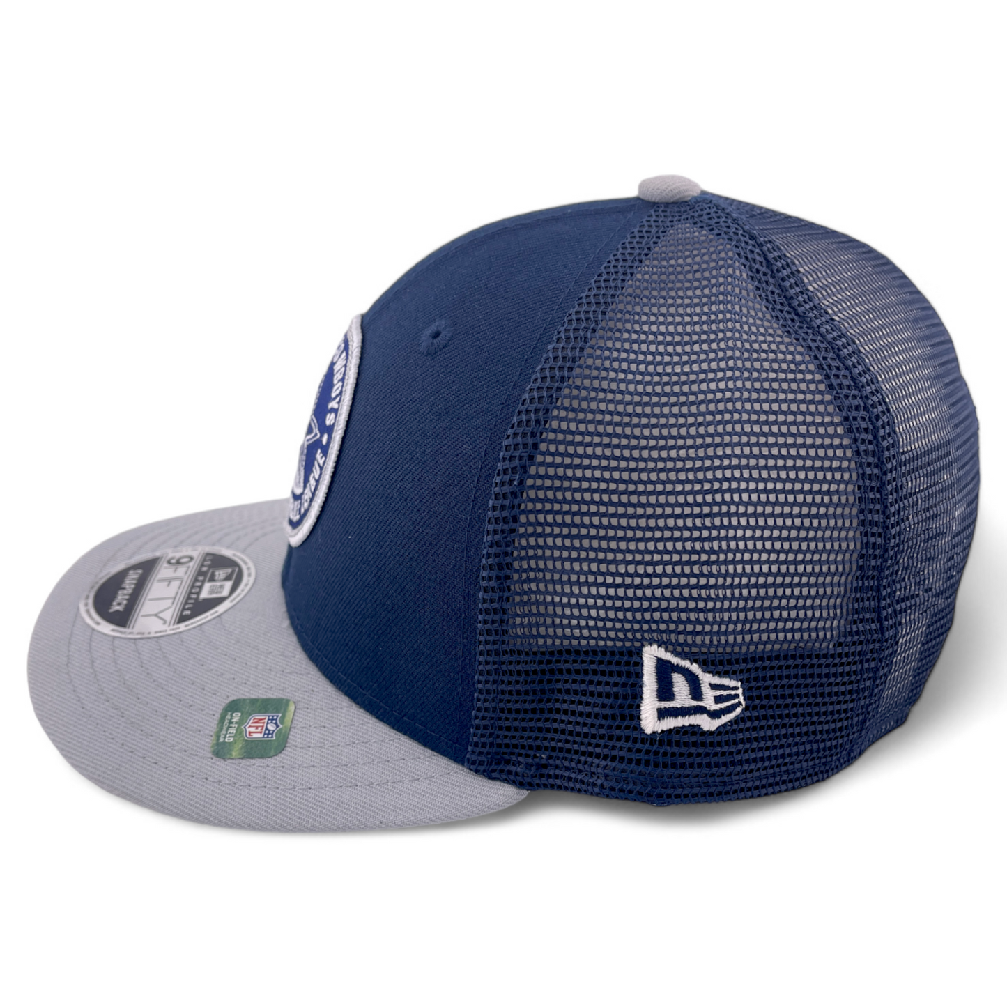 New Era Dallas Cowboys NFL 2023 Sideline 9FIFTY Low Profile Mesh Snapback Hat