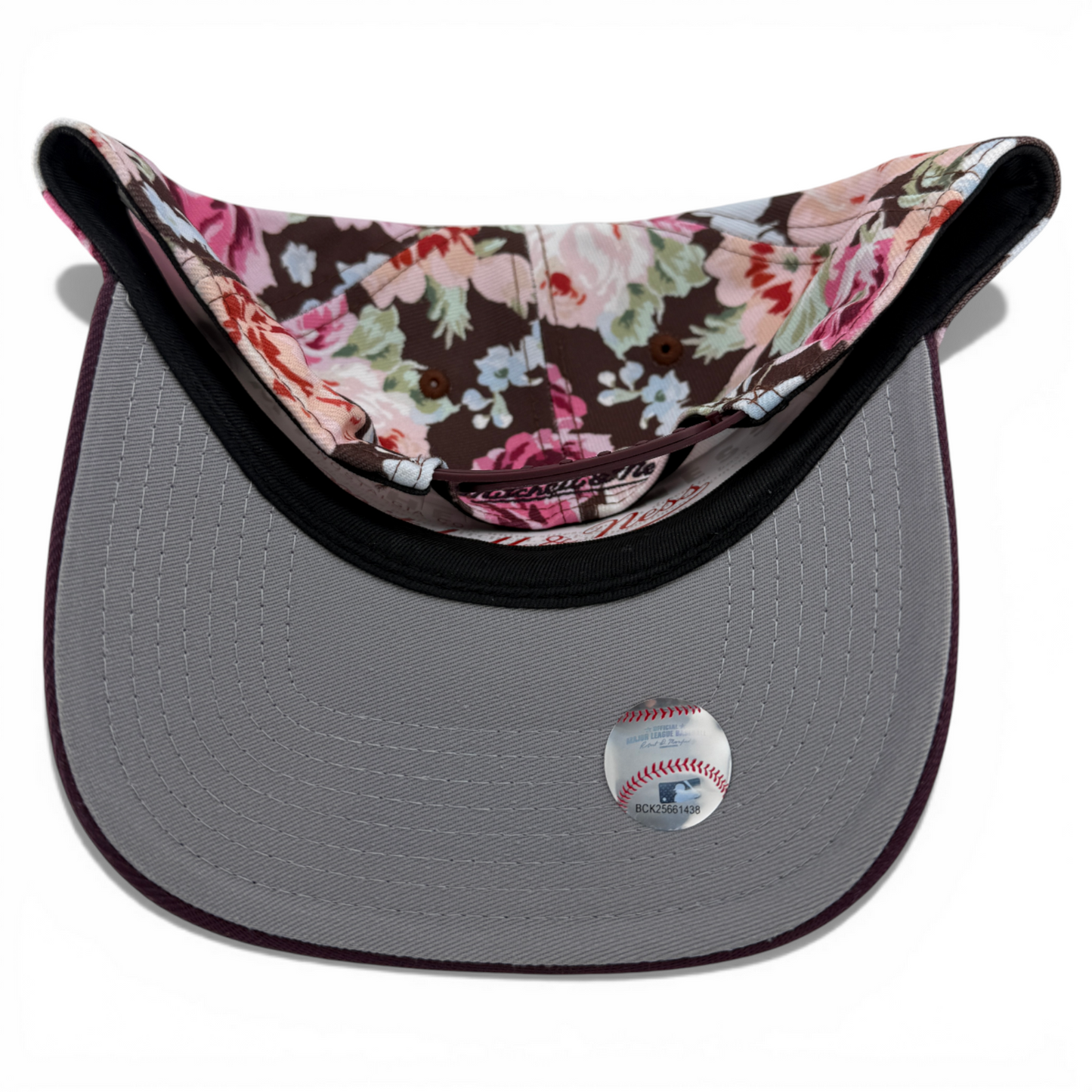 Mitchell & Ness Arizona Diamondbacks Floral A-Frame Pinch Snapback Adjustable
