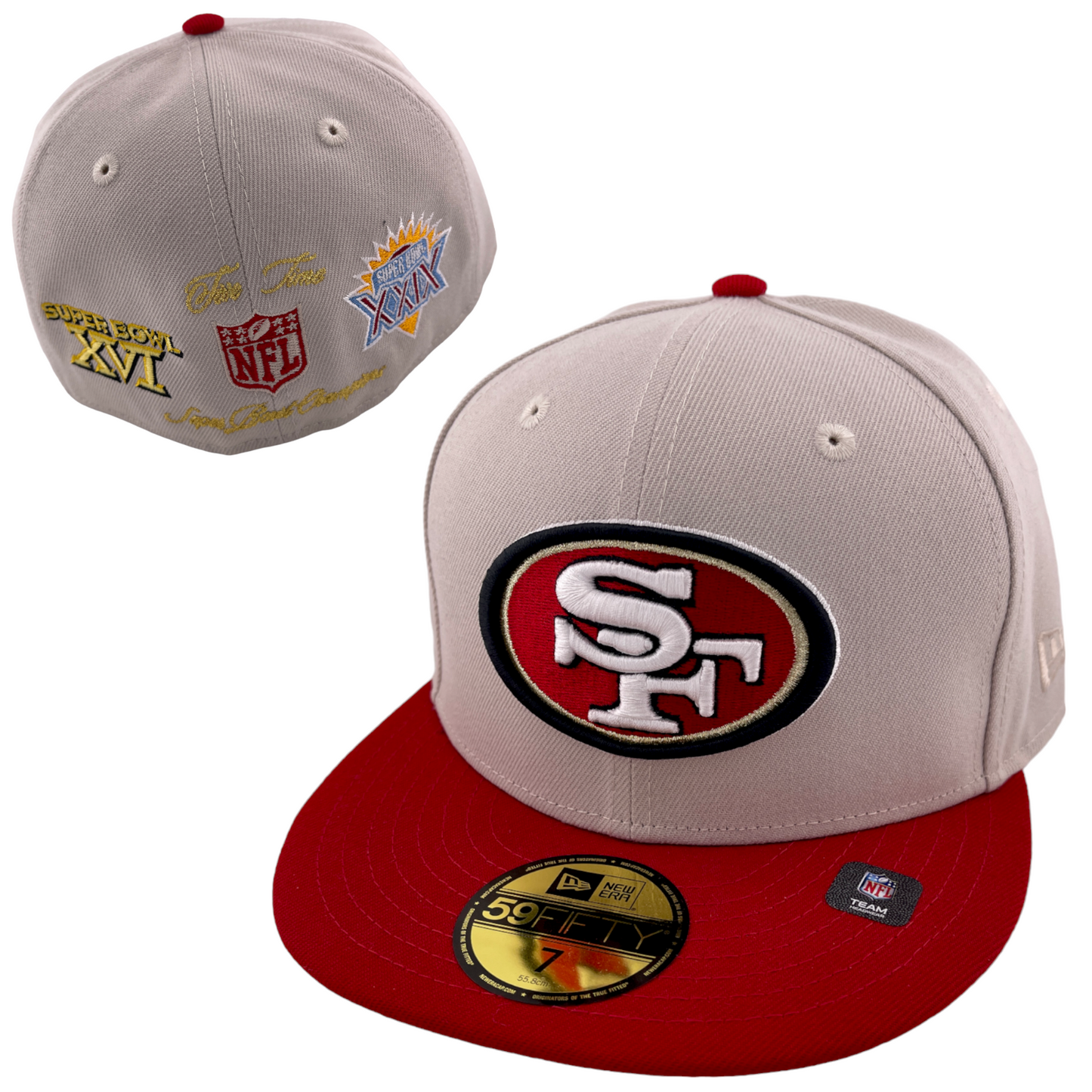New Era San Francisco 49ers NFL World Class Letterman 59Fifty Fitted Hat Cap