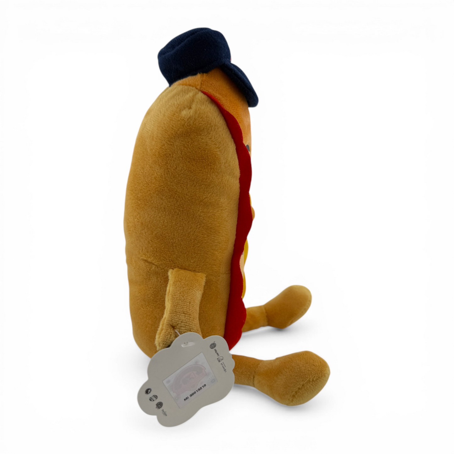 Mascot Factory Worcester Red Sox WooSox Hot Dog with Hat Plush Stuffed Toy 12in