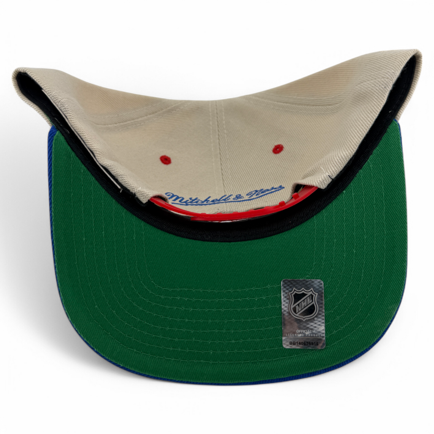 Mitchell & Ness Washington Capitals NHL Pop Panel Original Fit Snapback Hat Cap
