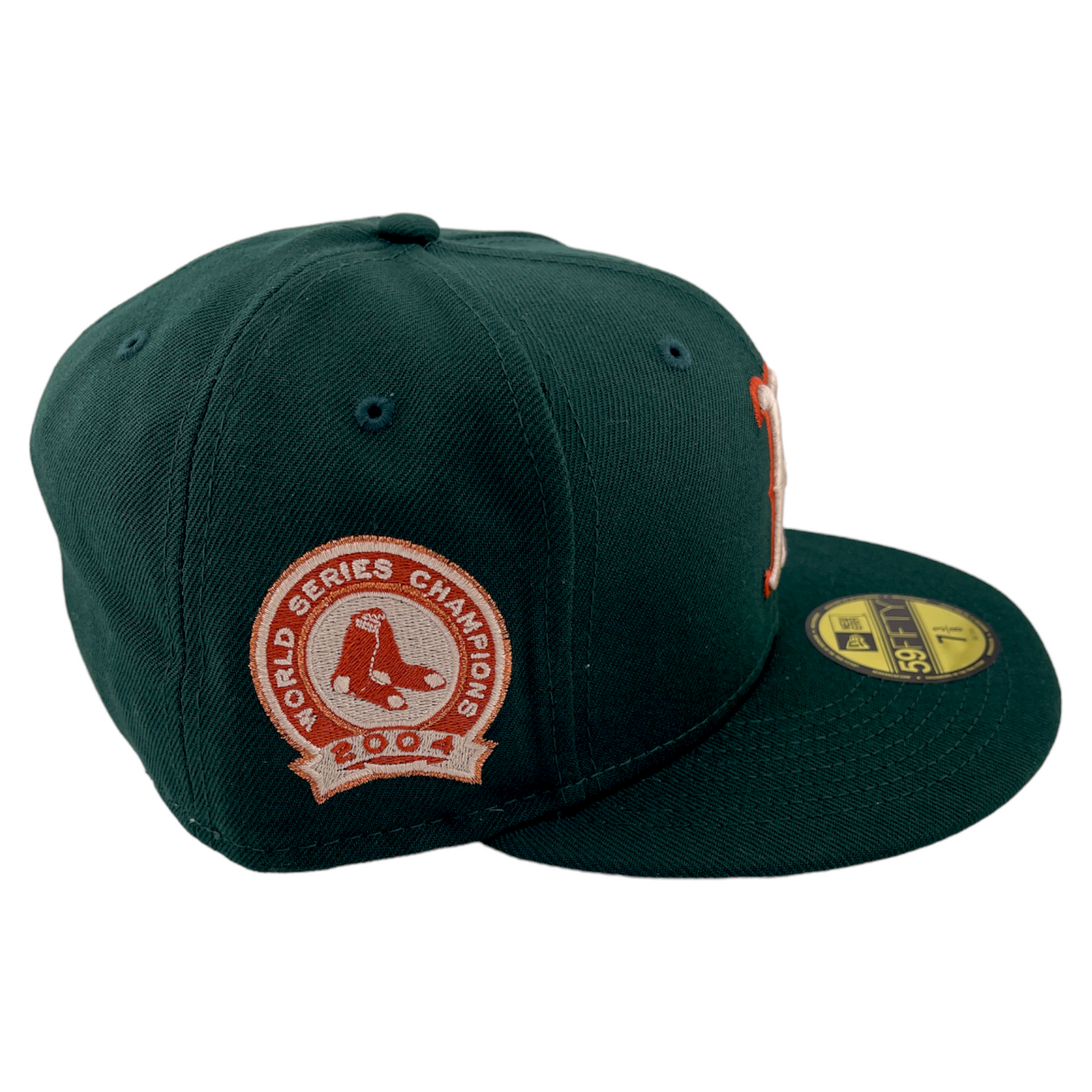 New Era Boston Red Sox MLB 2004 World Series Patch Copper UV 59Fifty Fitted Hat