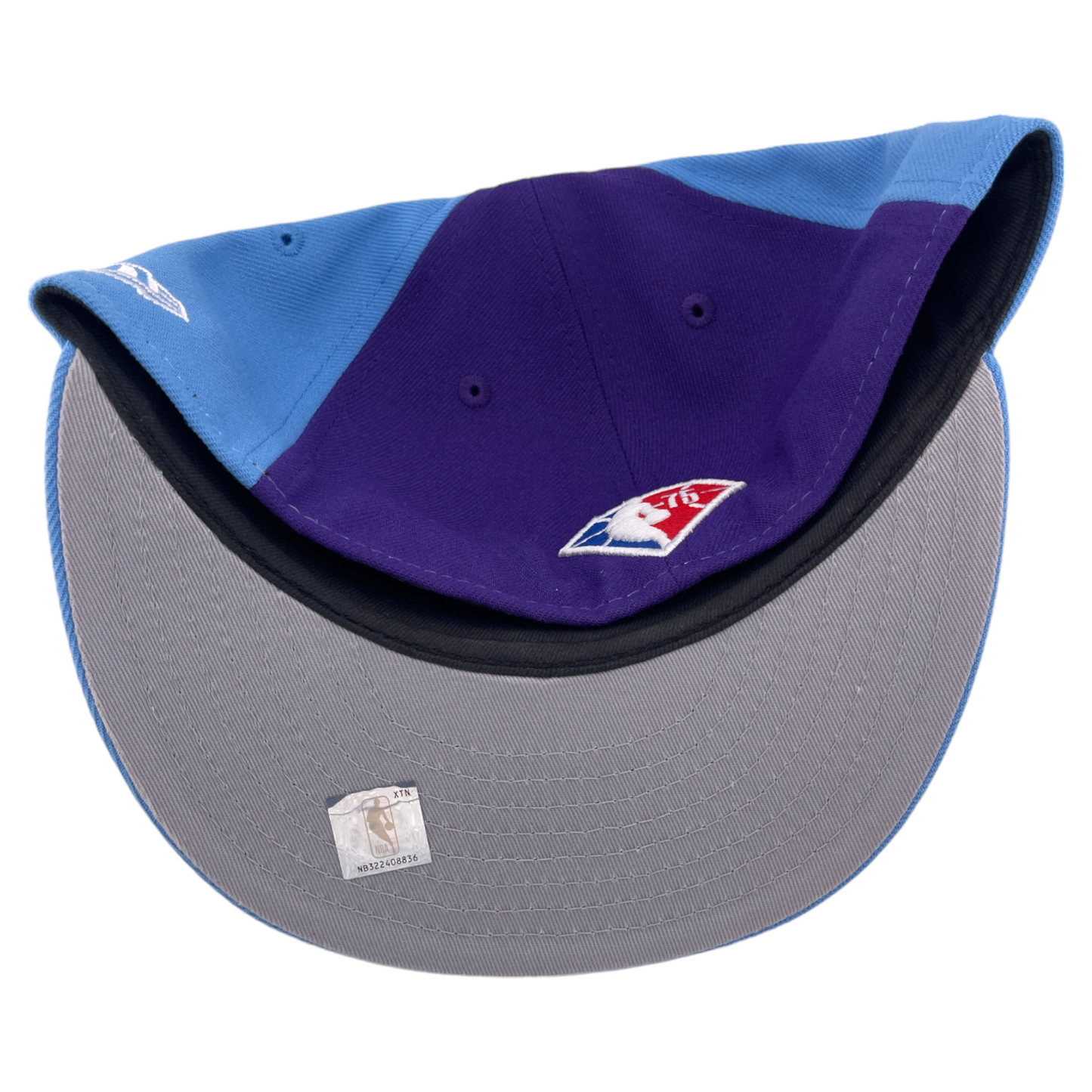 New Era Los Angeles Lakers City Edition Purple/Blue Grey UV 59Fifty Fitted Hat Cap