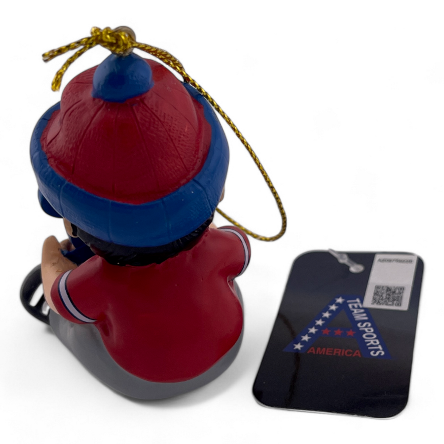 University of Kansas Jayhawks NCAA New Lil Fan Little Boy Christmas Ornament