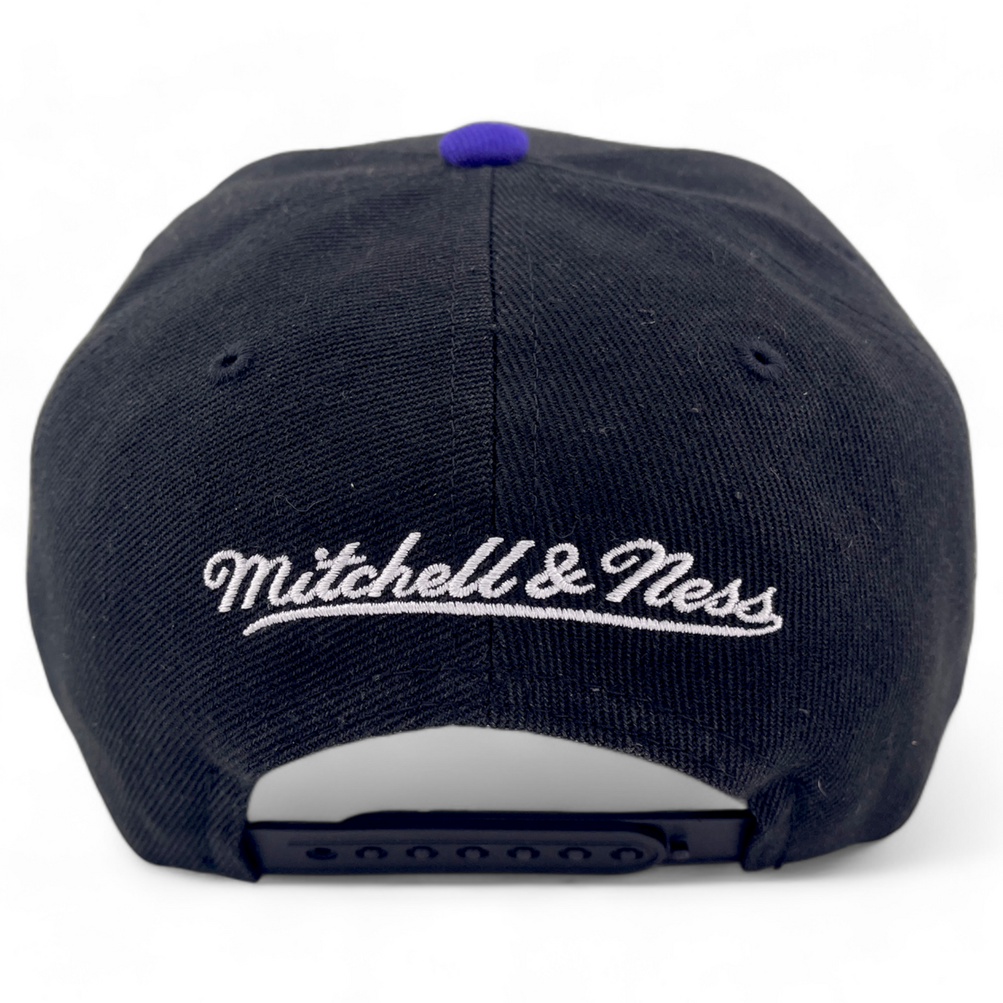 Mitchell & Ness Los Angeles Lakers NBA Core Basic Script Logo Snapback Hat Cap