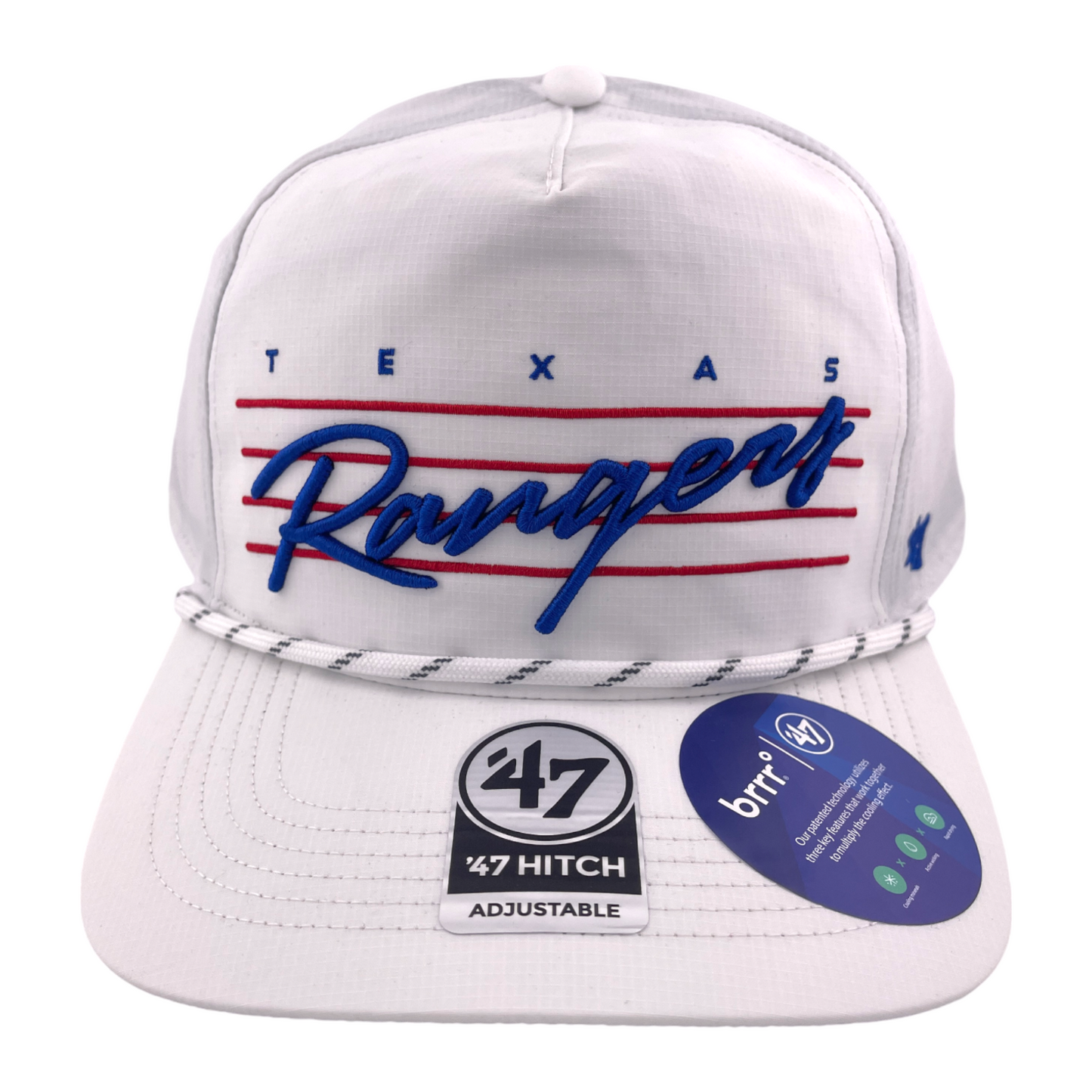 '47 Brand Texas Rangers MLB Downburst brrr Hitch A-Frame Snapback Adjustable Hat